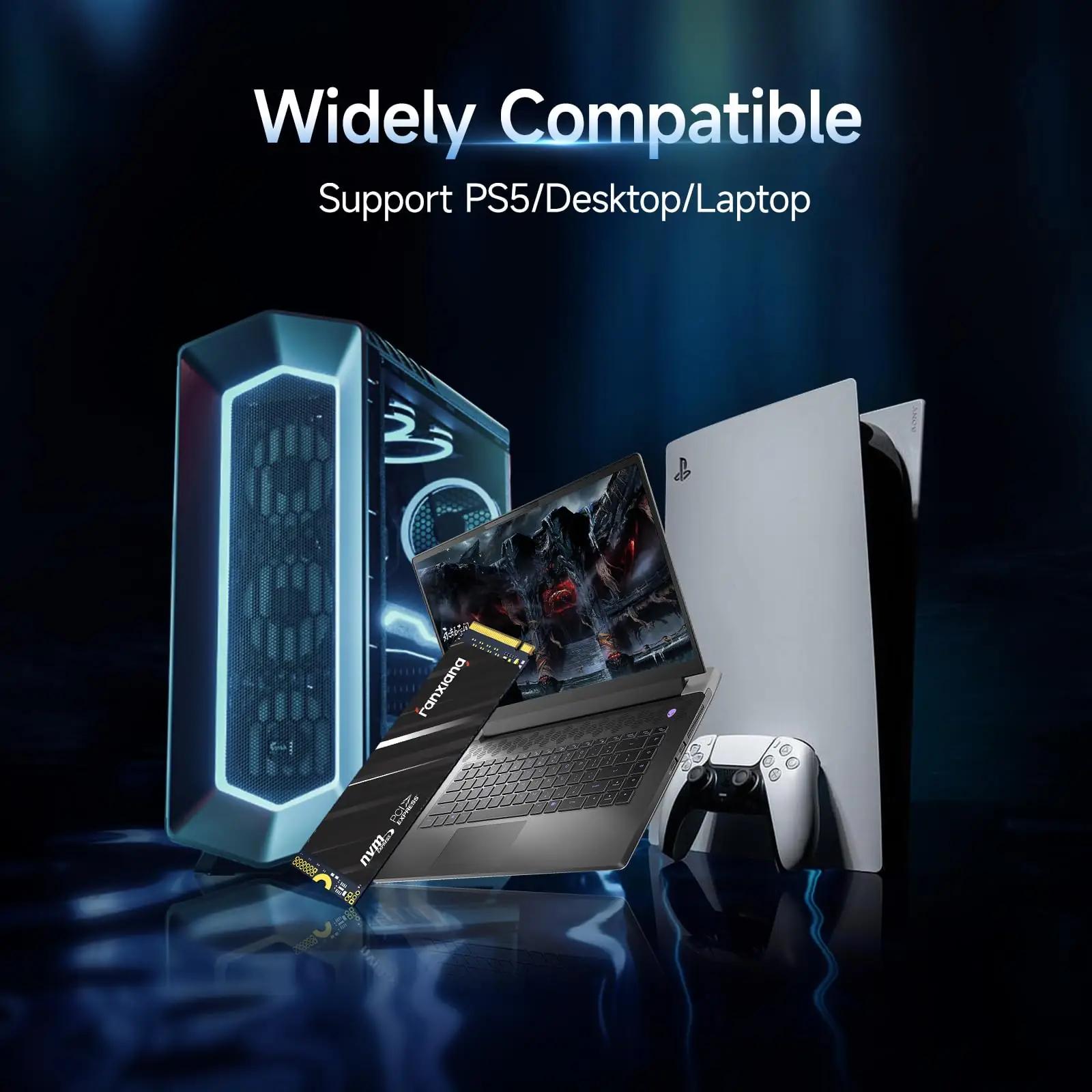 fanxiang NVMe 1TB M.2 SSD — kiire mängimise ja salvestuse lisa – lisavaade