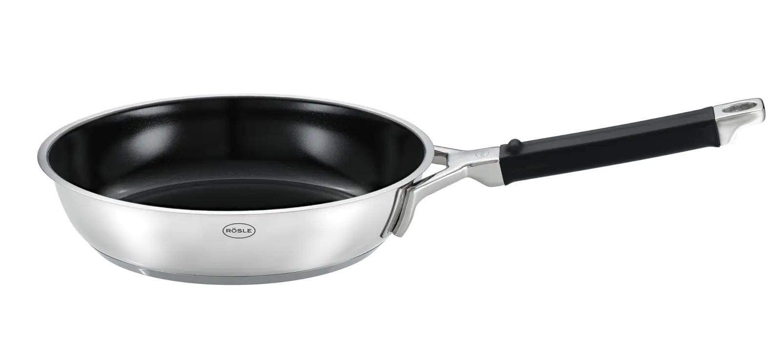 RÖSLE roostevabast ProCeraPlus praepann 24 cm — vastupidav ja
