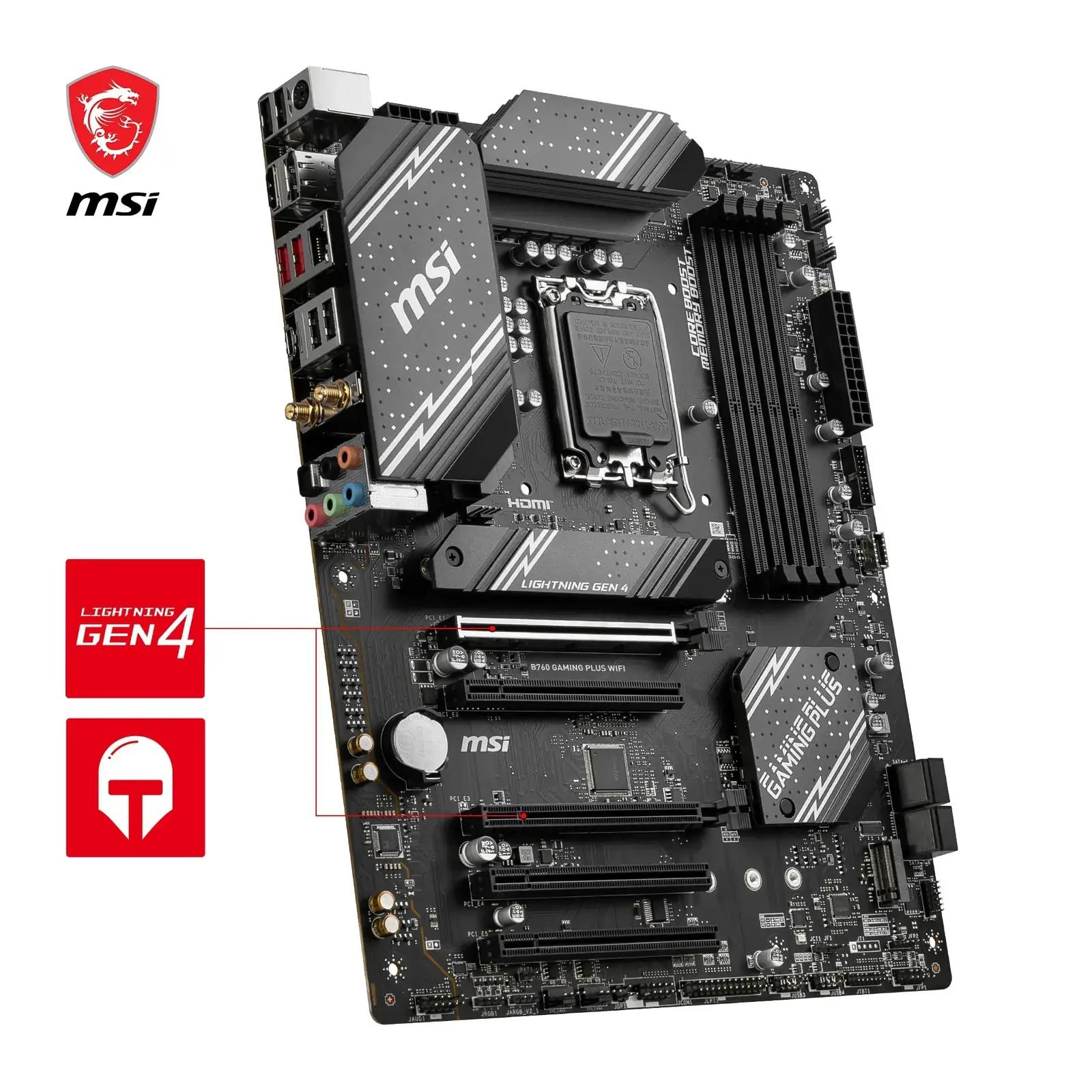 MSI mängumainboard ATX DDR5 – kiire ja stabiilne platvorm – lisavaade