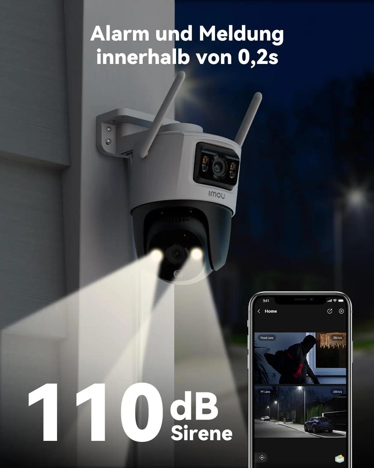 Imou metallist välikamera 360° PTZ – ilmastikukindel valve – pilt 7