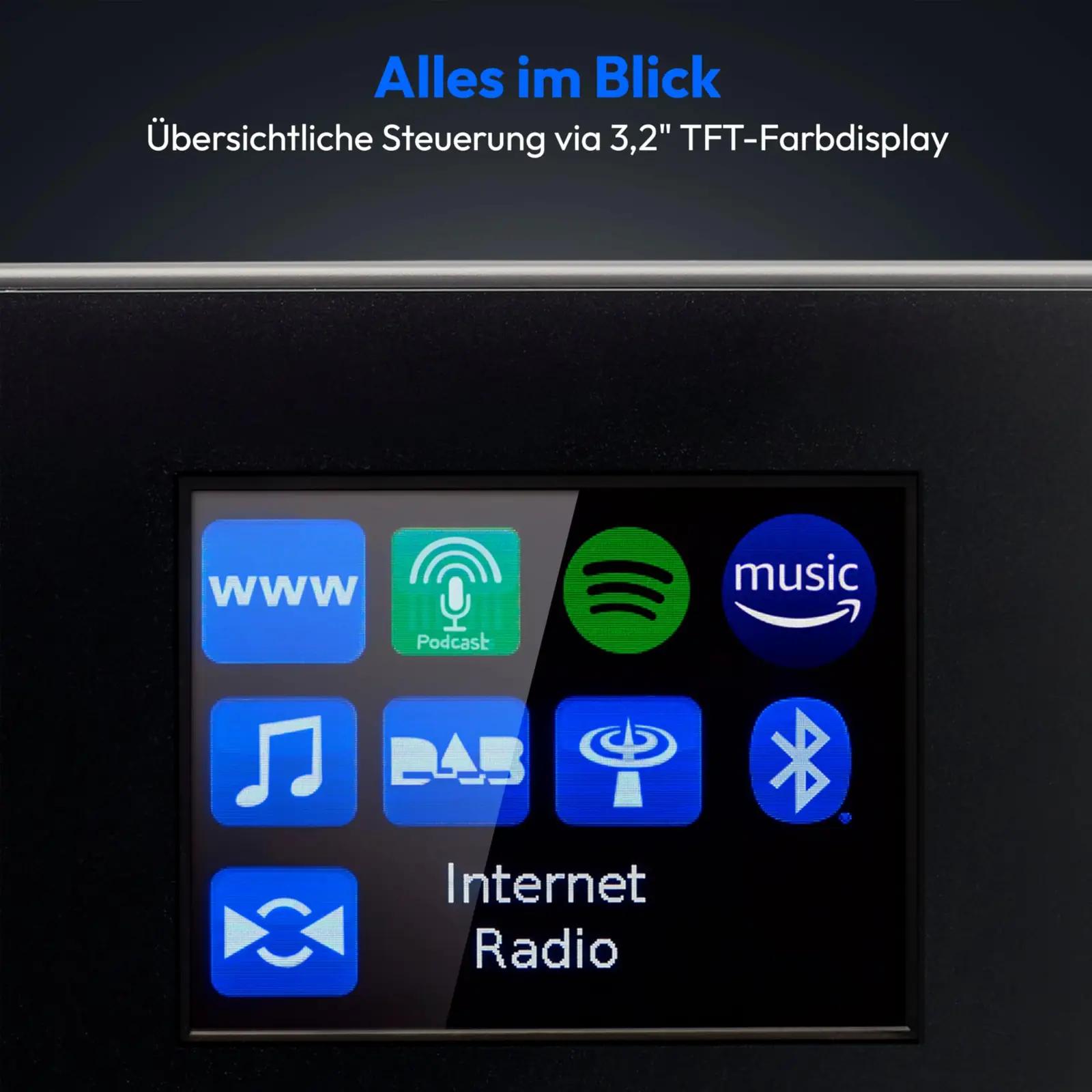 MEDION kvaliteetne 2.1 internetradio subwooferiga — rikkalik heli – pilt 6