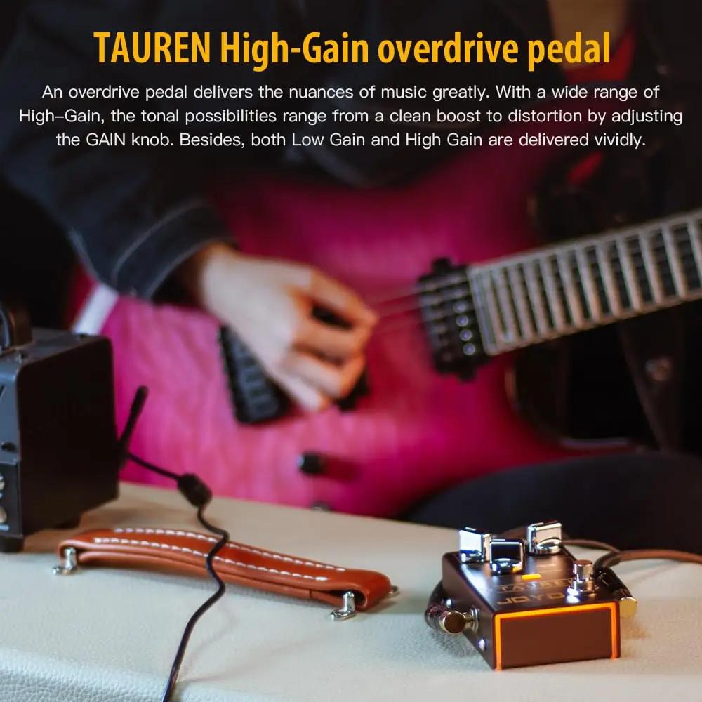 JOYO Manufacturer-JOYO-R01-0010 distortion ja overdrive – detailne lähivaade