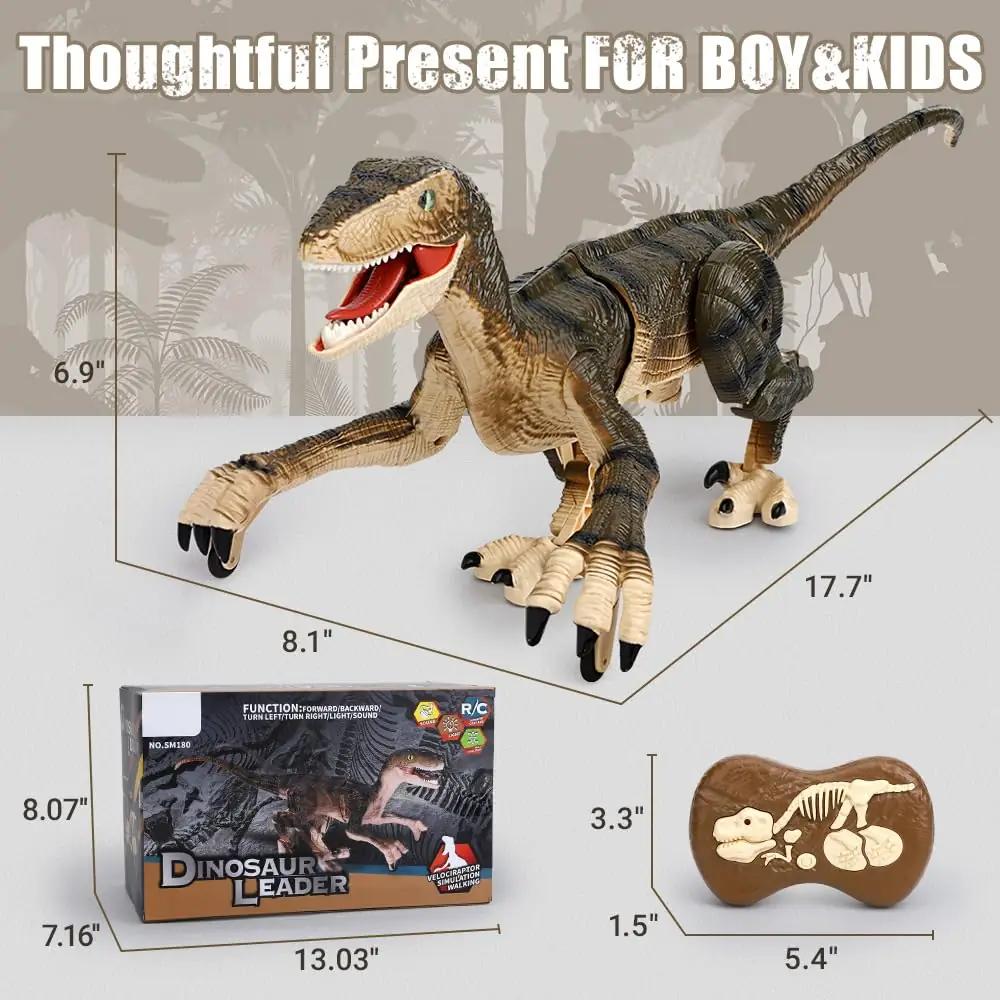 FRUSE realistlik Velociraptor dinosaurus mänguasi lastele – pilt 6
