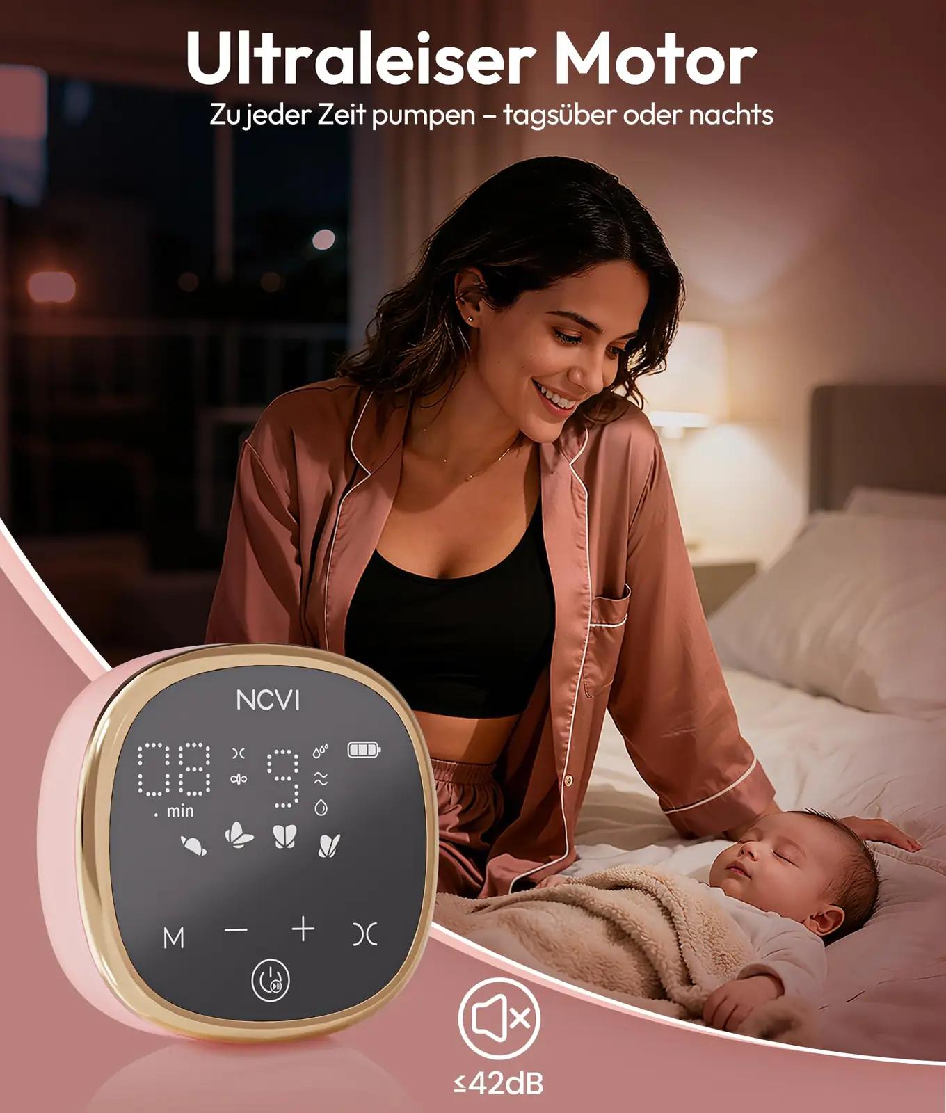 NCVI elektriline rinnaimija – vaikne, reguleeritav ja BPA-vaba – pilt 6