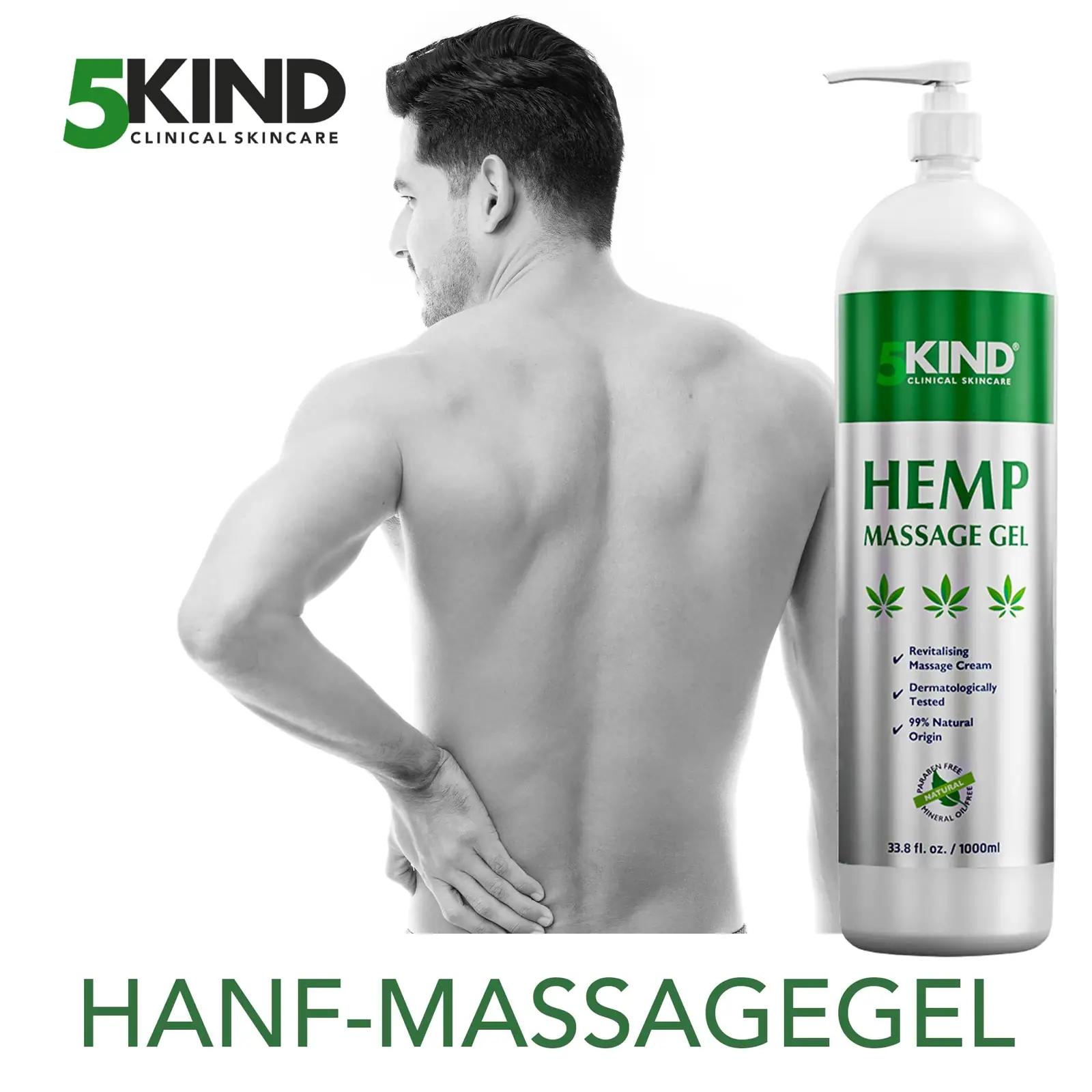 5kind clinical skincare tugevatoimeline Hanf-Aktivgel 1000ml – pilt 9