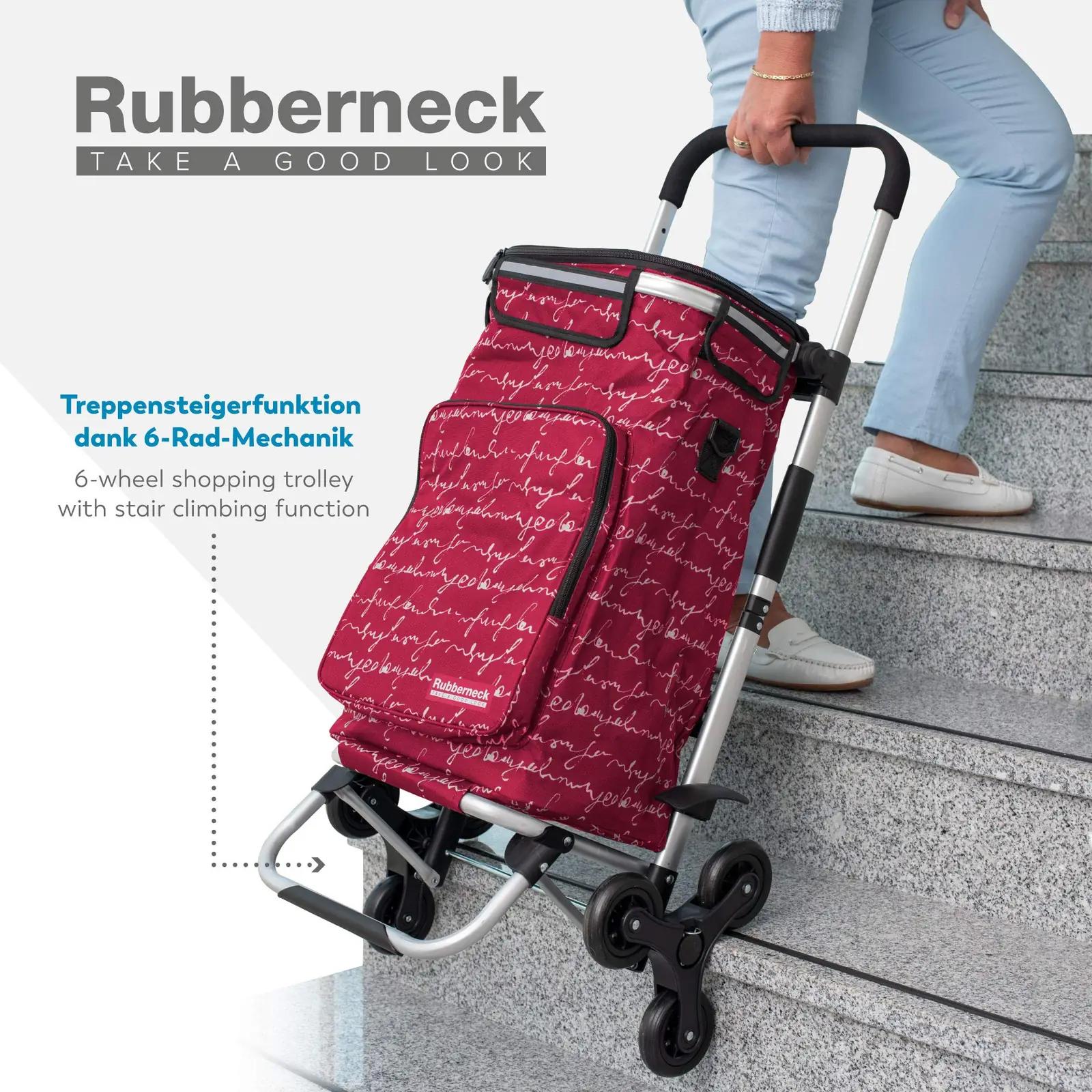 Rubberneck kokkupandav ostukäru koos jahutustaskuga – lisavaade