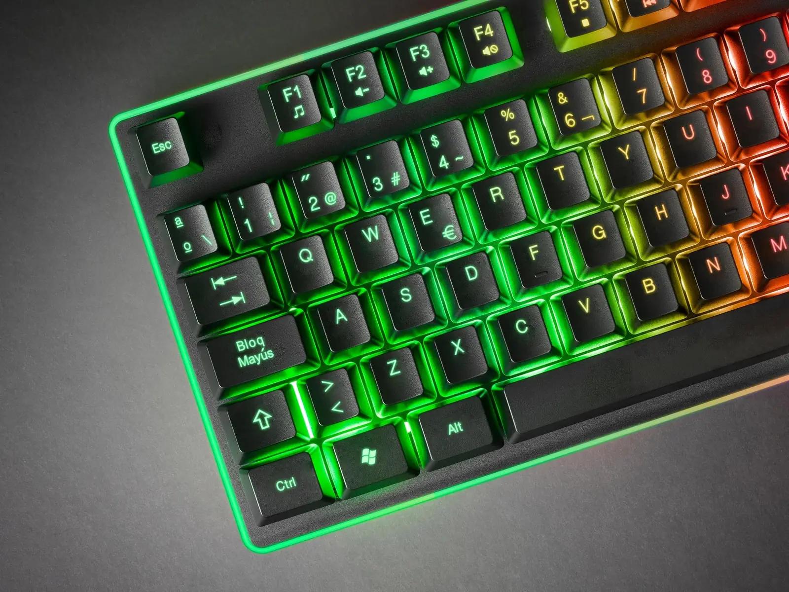 Mars Gaming mängukomplekt: H-Mech FRGB klaviatuur – detailne vaade