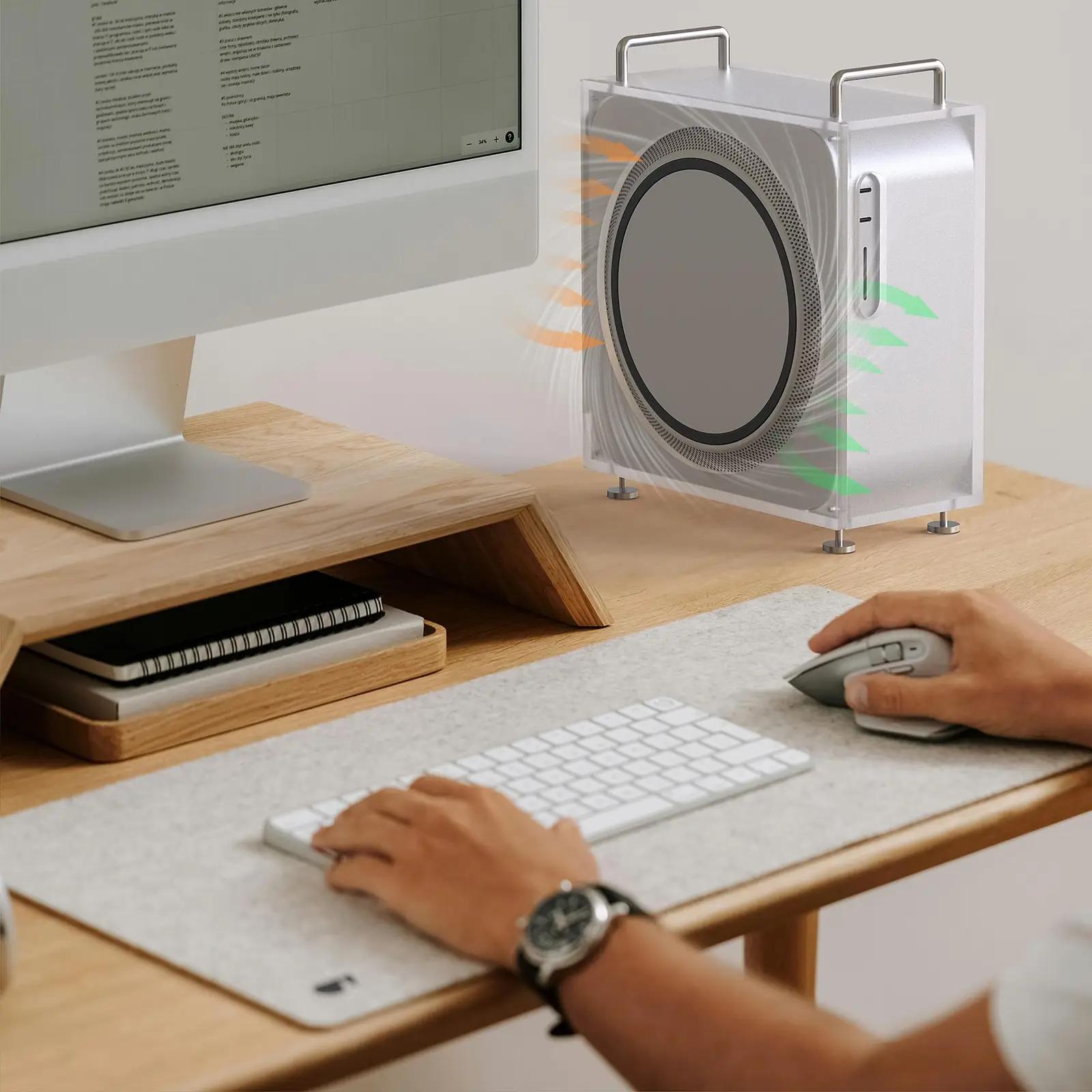 GEEKRIA akrüülhoidja Mac Studio jaoks — stiilne ja jahutav alus – pilt 6
