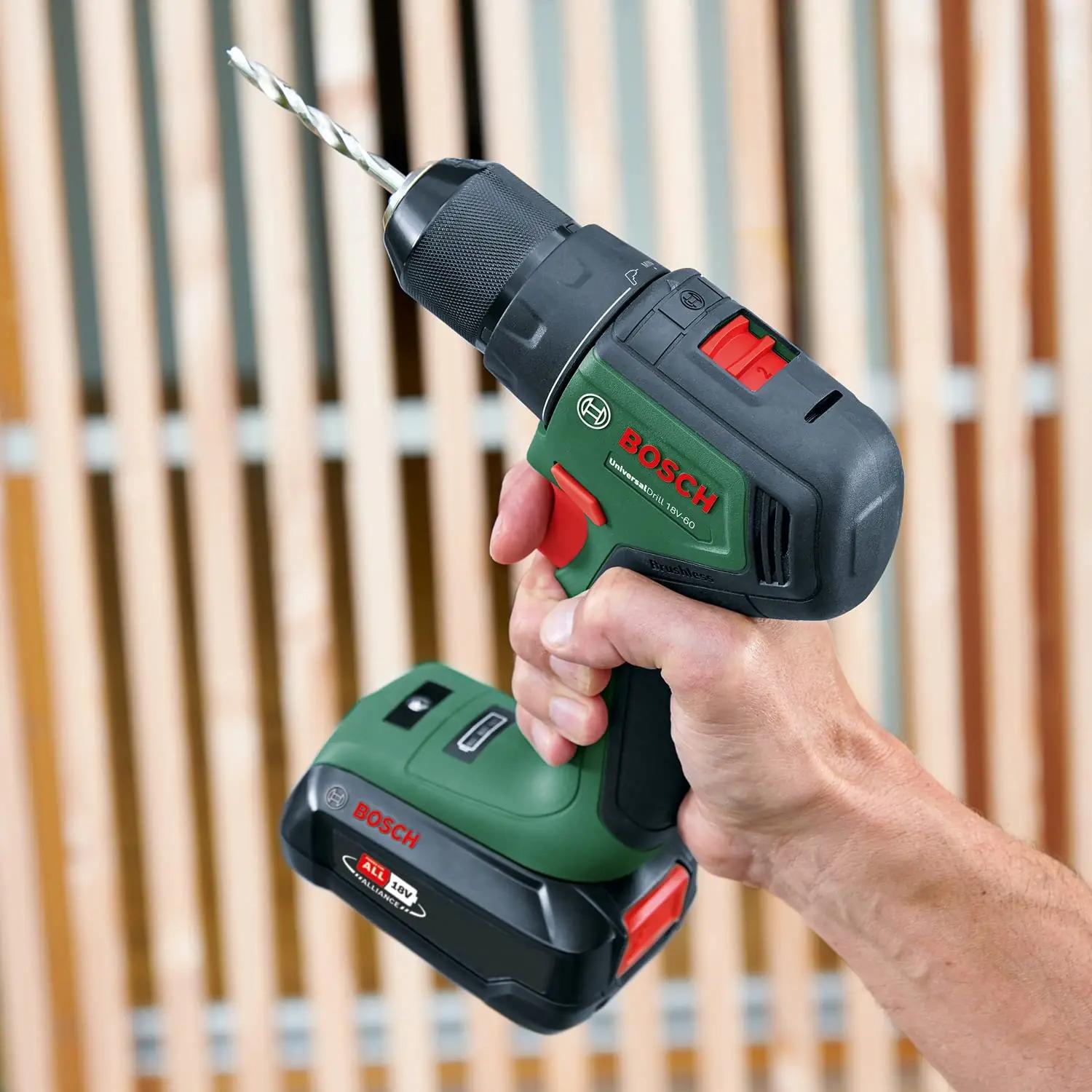 Bosch vastupidav puurvasar — kompaktne 18 V UniversalDrill – kasutusnäide