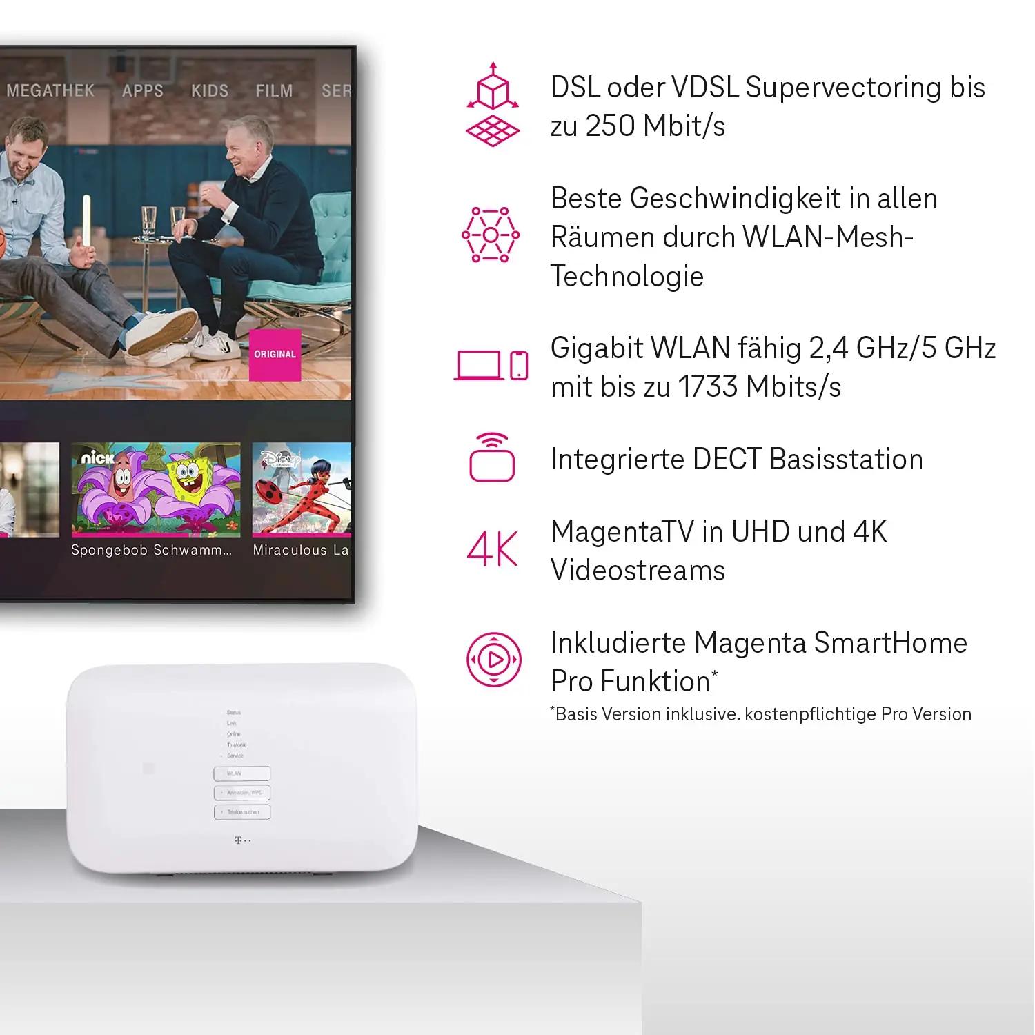 Deutsche Telekom kiirruuter – arvutid ja tarvikud – pakend ja tarvikud