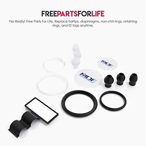 MDF Instruments roosakuldne roostevaba stetoskoop – pilt 10
