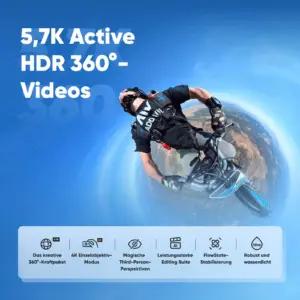 Insta360 CINSAAQ/B-MN elektroonika ja foto – detailne lähivaade
