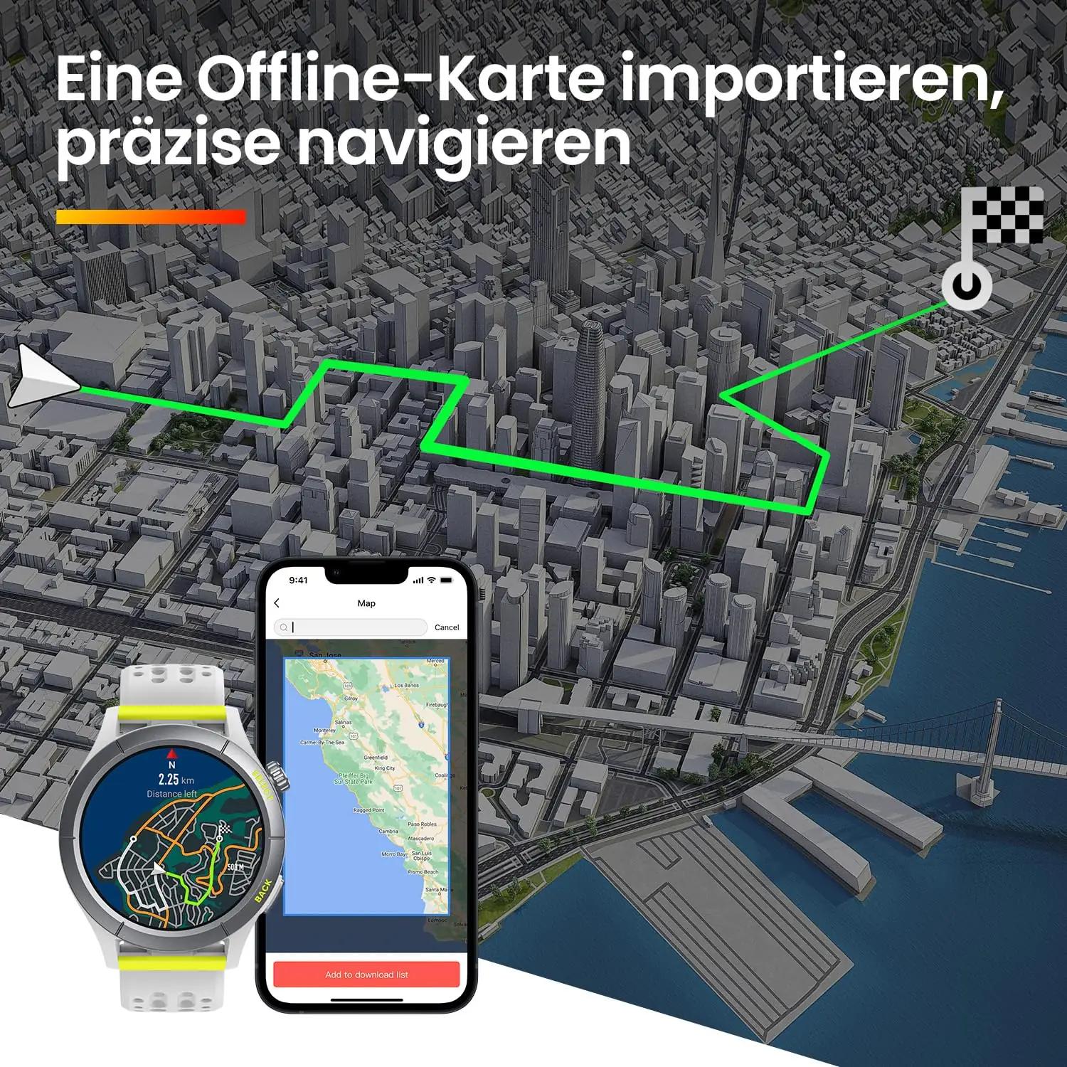 Amazfit jooksu-spordikell 47mm — vastupidav ja täpne – kasutusnäide