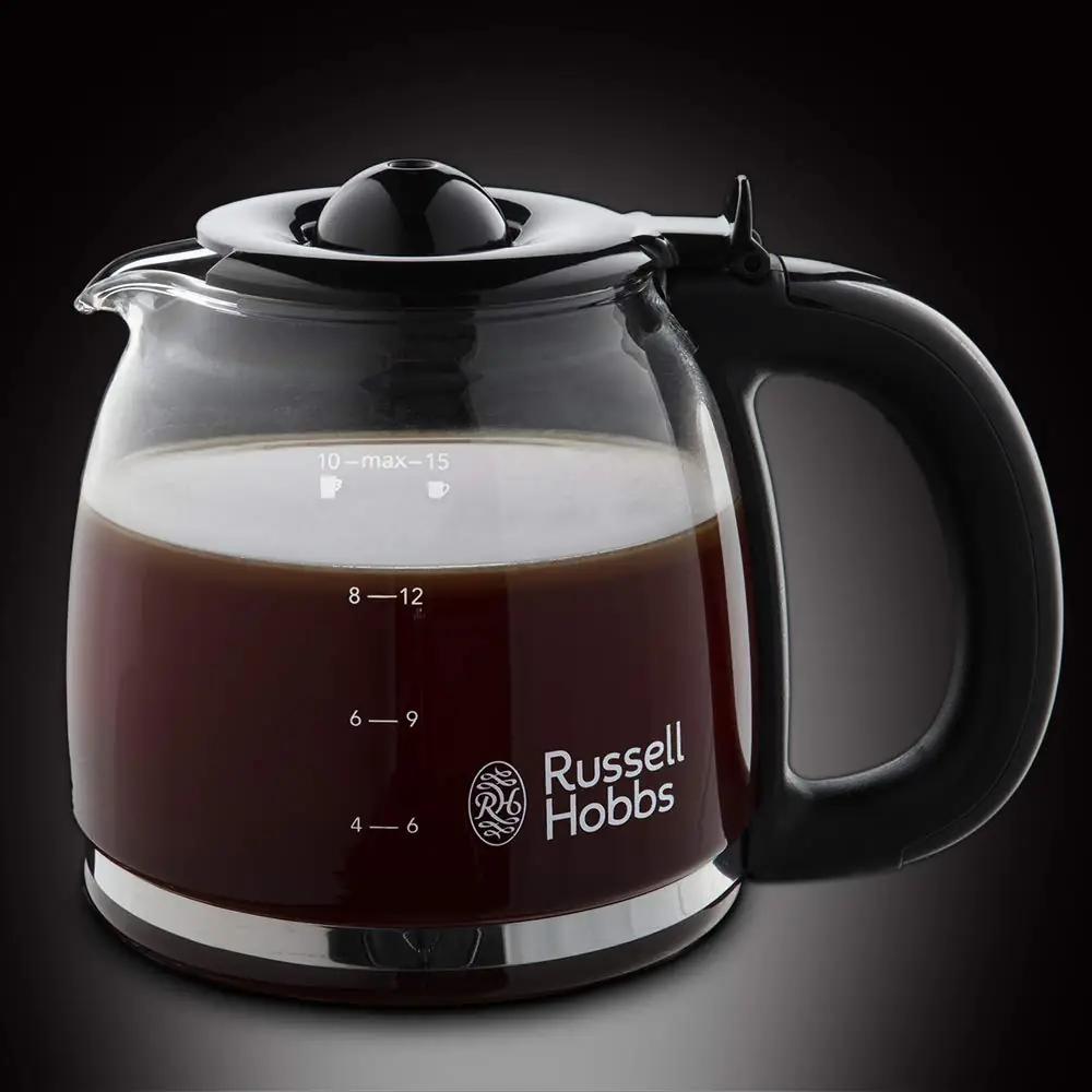 Russell Hobbs punane filterkohvimasin — roostevaba – kasutusnäide