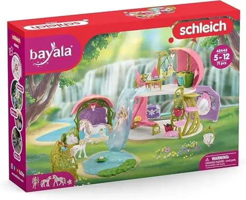 SCHLEICH glitriv roosiõue mängukomplekt unicornidega – pilt 10