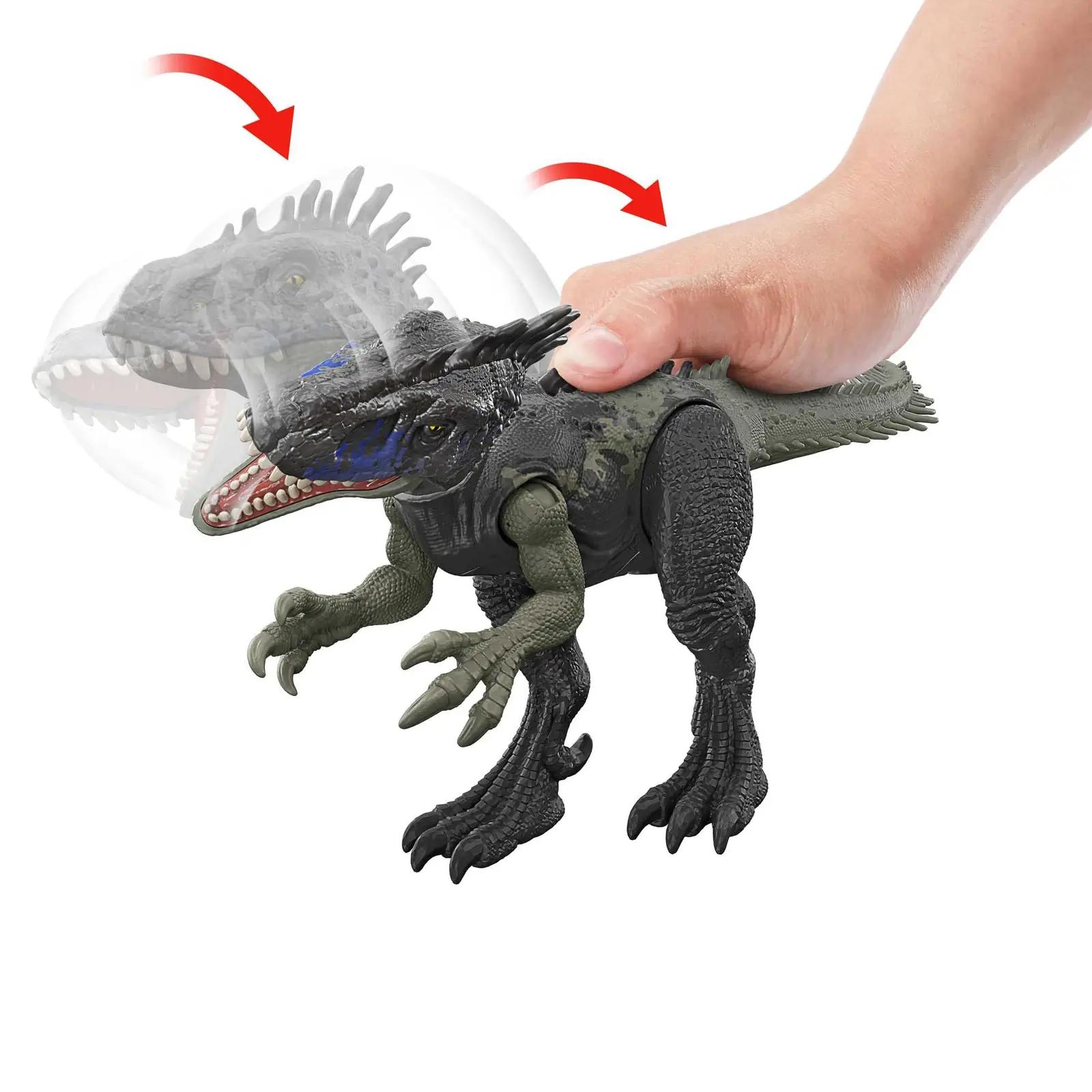 Mattel plastist mängudinosauruse ripats charm — heli ja liikumine – kasutusnäide