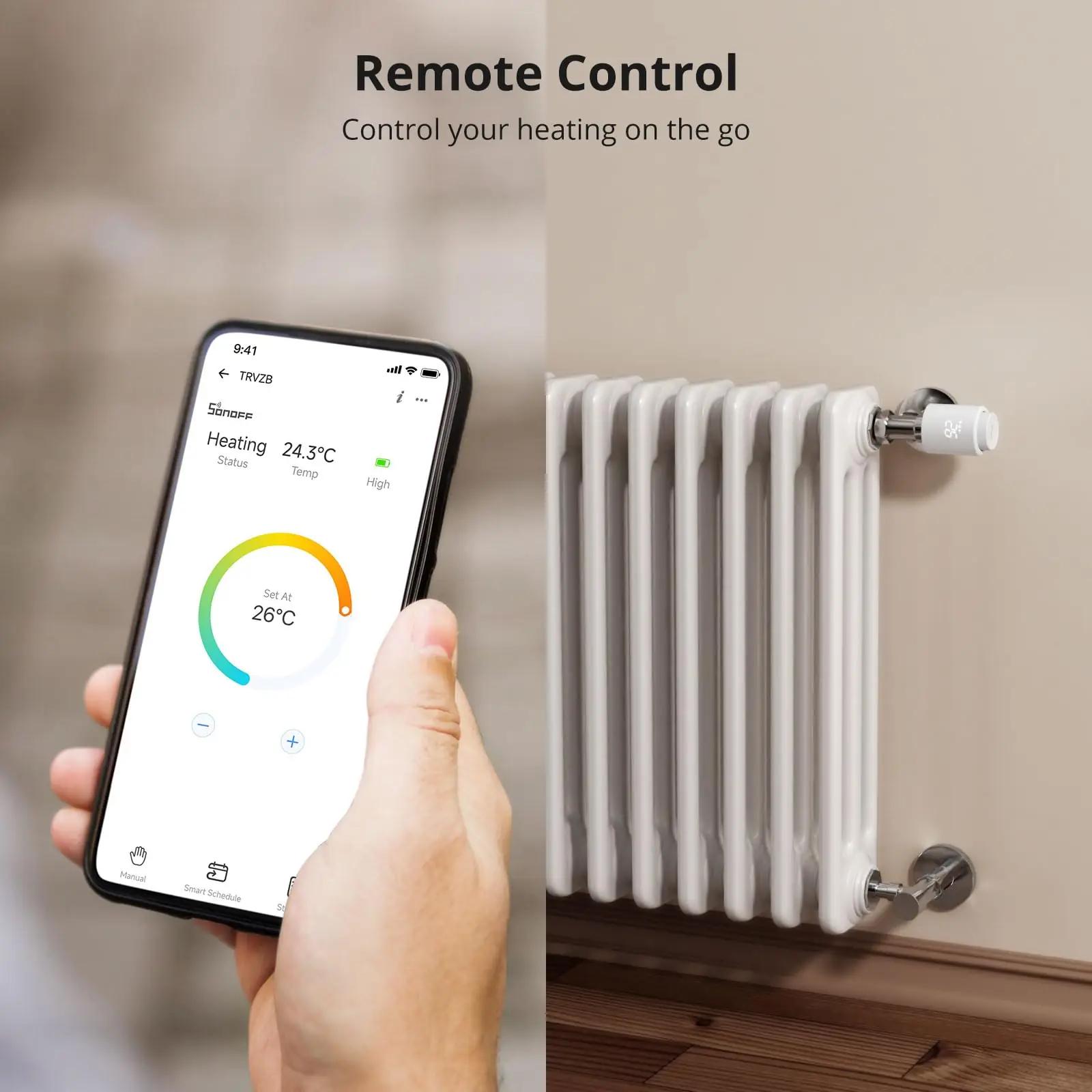 SONOFF TRVZB programmeeritavad termostaadid – detailne lähivaade