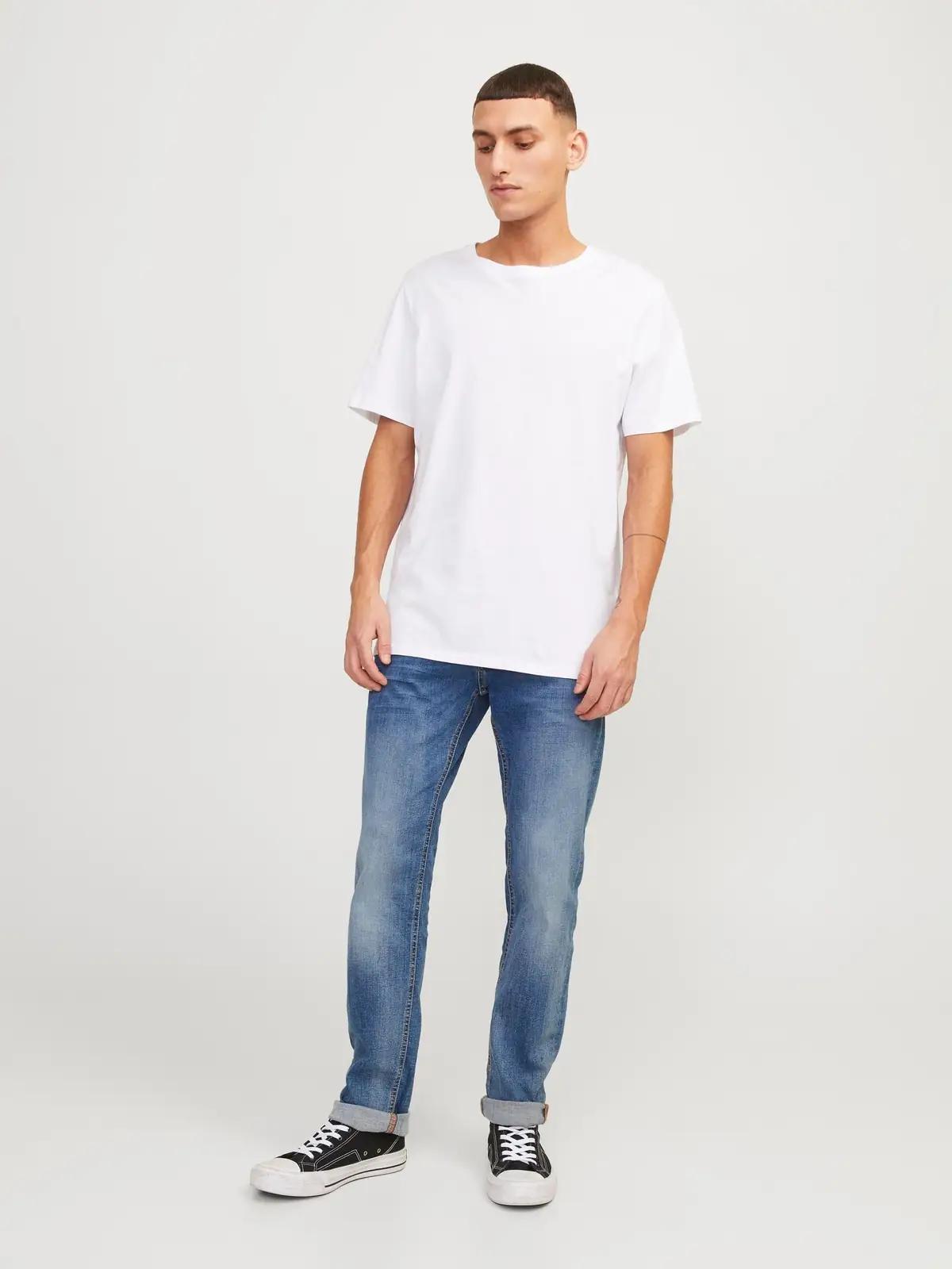 JACK & JONES sinine denim püksid — Slim Fit mugavus – pilt 6