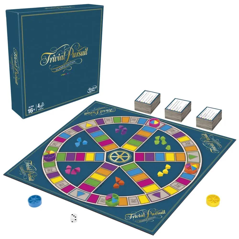 Hasbro Gaming Trivial Pursuit – klassikaline seltskonnamäng – detailne vaade