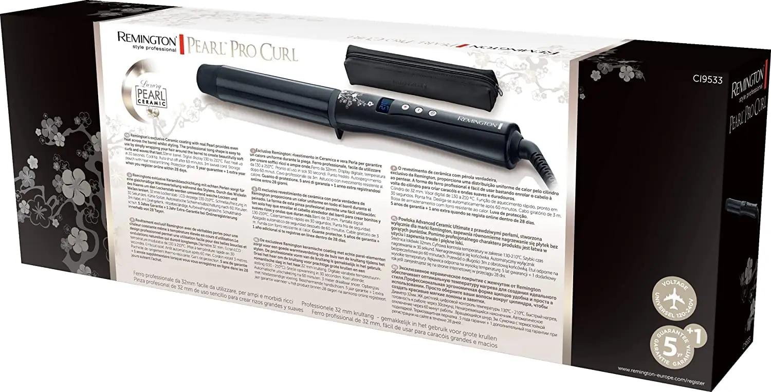 Remington keramikkeeruline lokitangid 32 mm – pilt 7