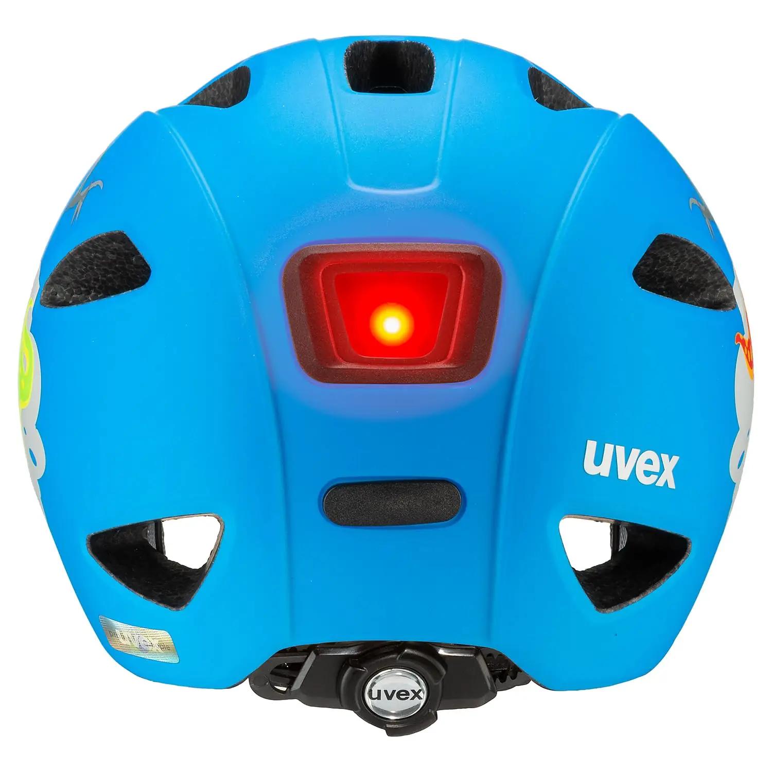 Uvex lastejalgrattakiiver — kerge ja reguleeritav Dino Blue – lisavaade