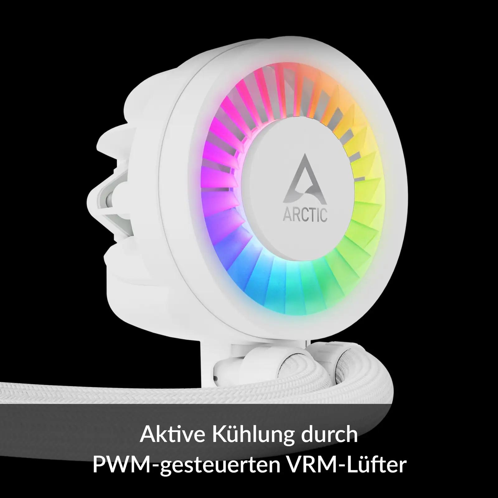 ARCTIC arvuti vedelikjahuti – tõhus 420 A-RGB jahutus – pilt 9