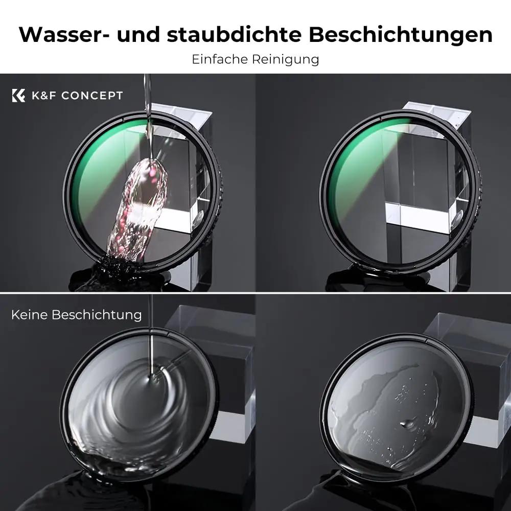 K&F CONCEPT 67mm ND-filter fotode hämarduseks ja filmimiseks – pilt 7