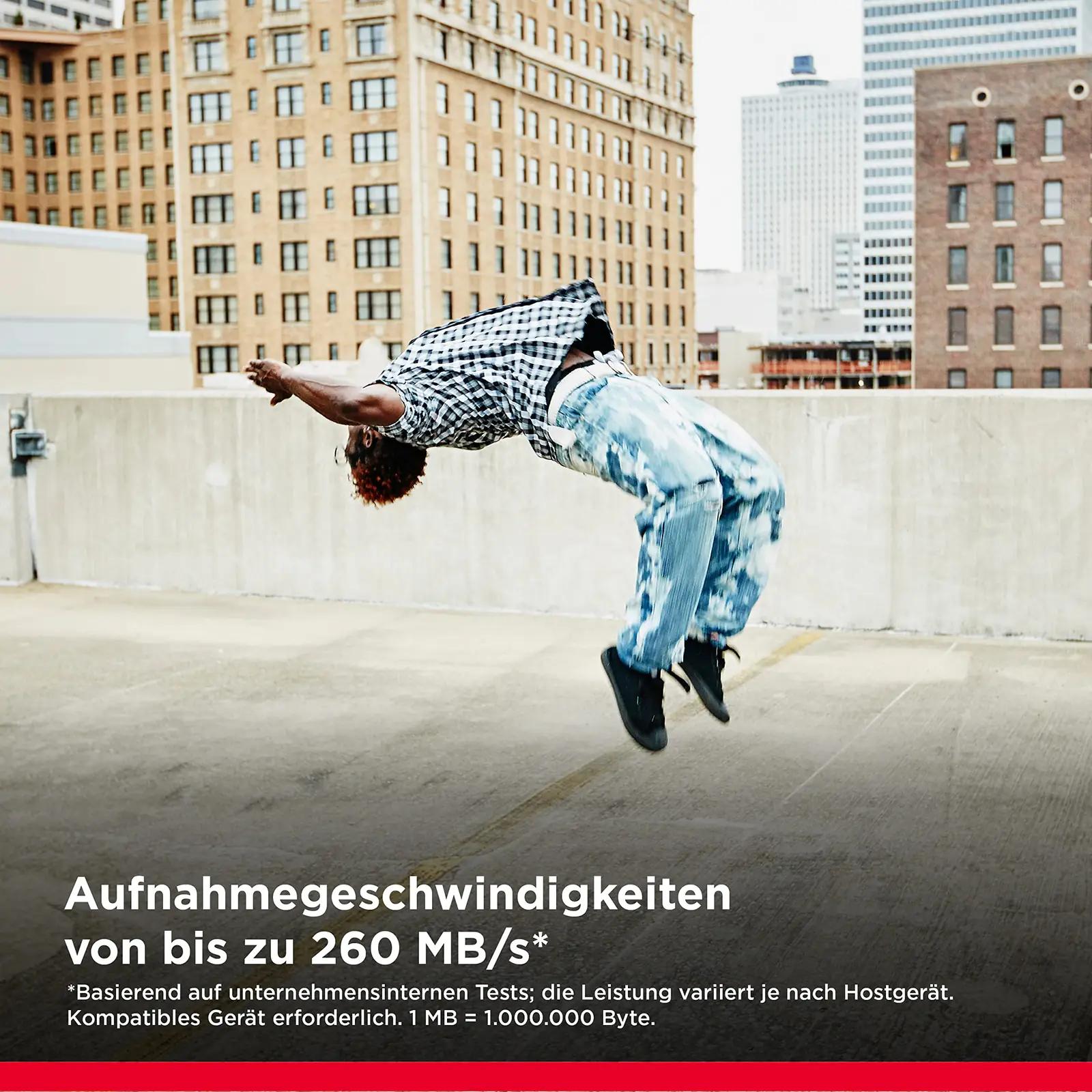SanDisk kiirkaart 32 GB UHS-II V90 – vastupidav salvestus – pakend ja tarvikud
