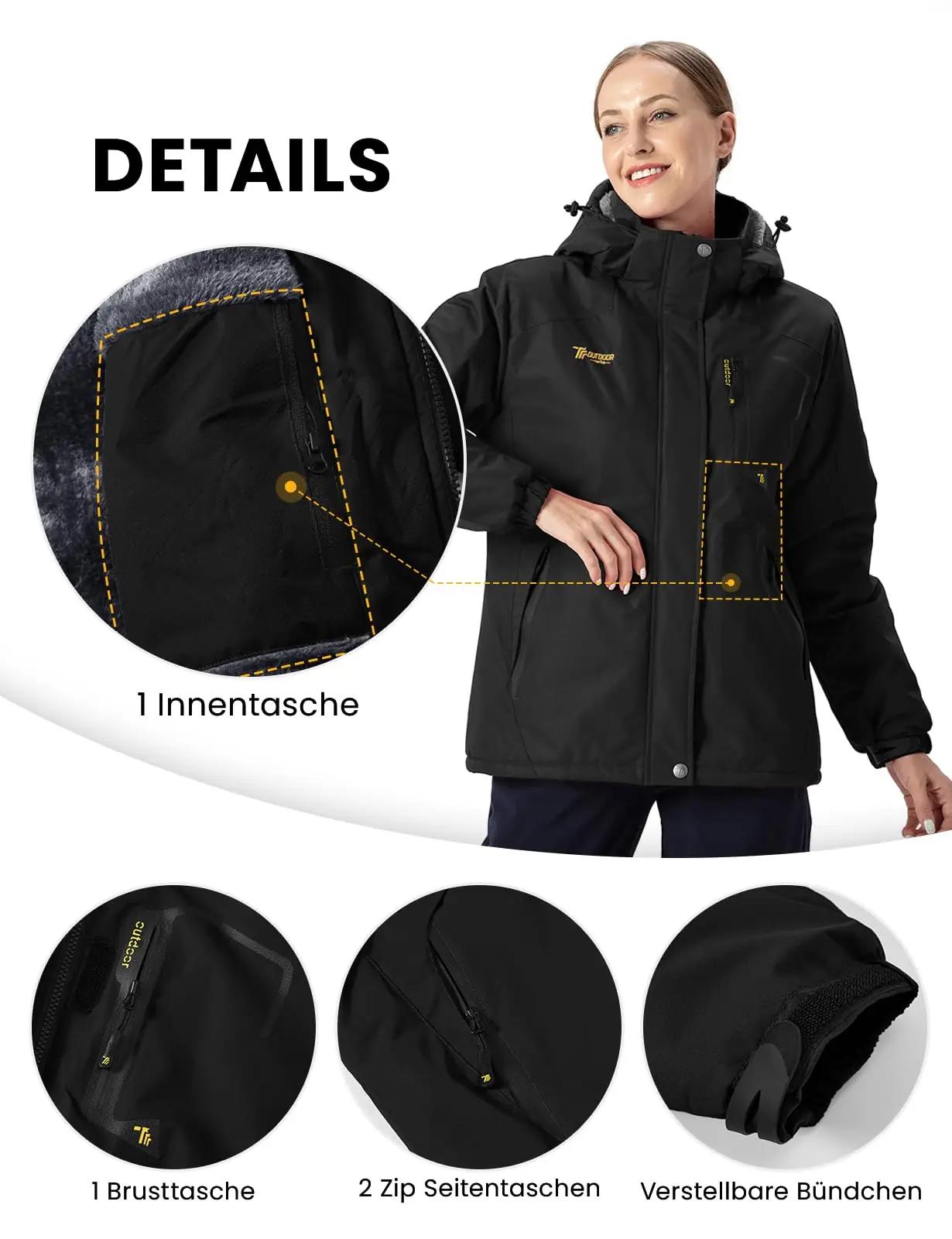 donhobo veekindel softshell-tagi sooja fliisvoodriga – lisavaade