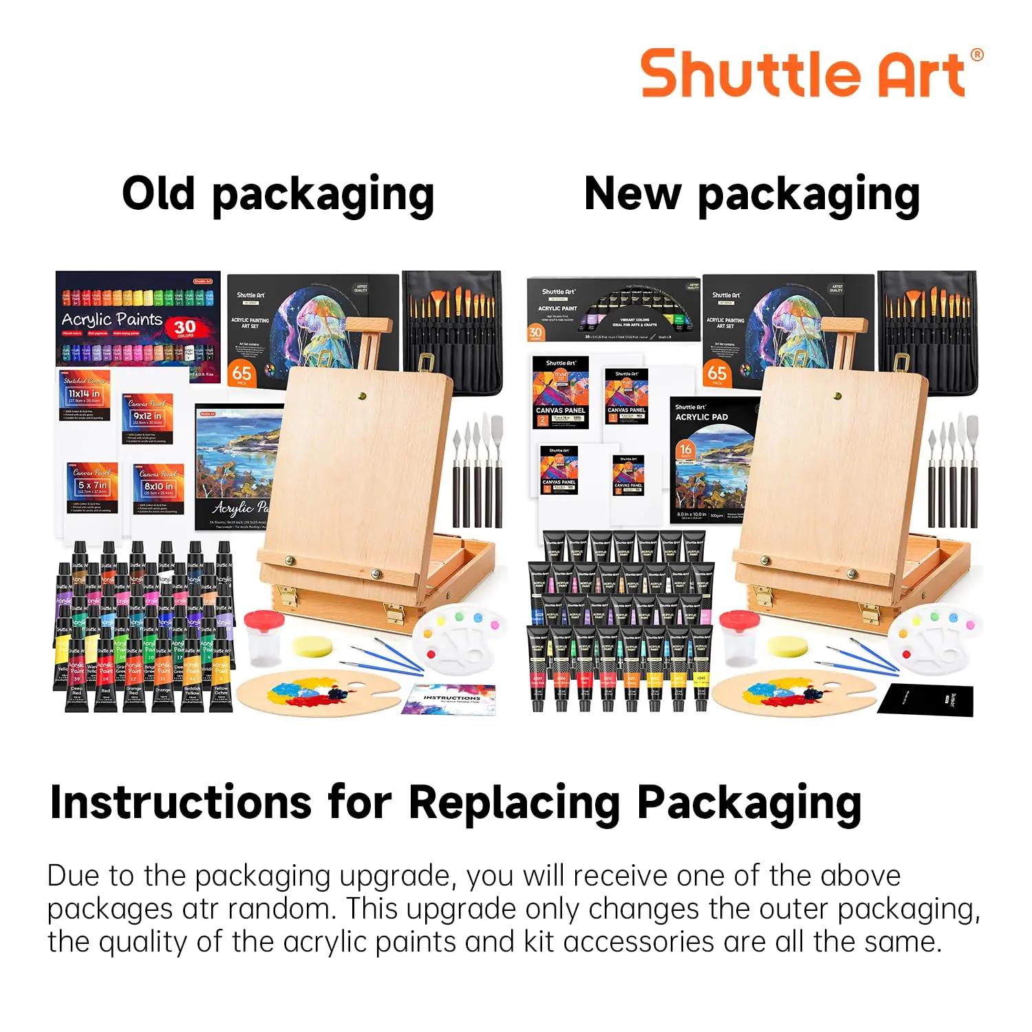 Shuttle Art maalimine ja õmblemine – detailne lähivaade