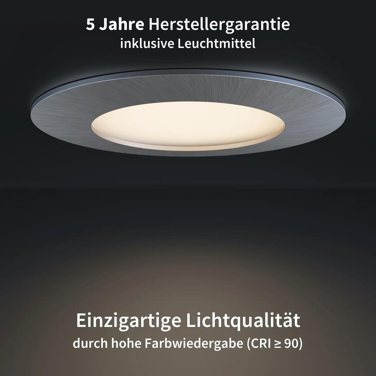 Scandinavian home Lysea roostevaba 6tk LED süvistatav valgusti – detailne vaade
