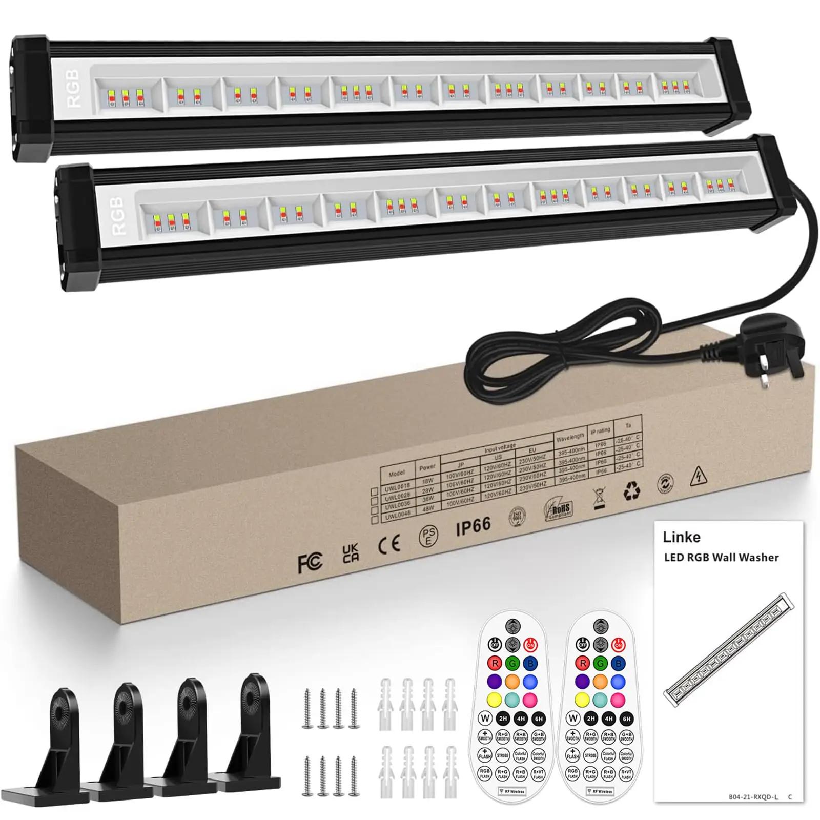 Linke vastupidav välisvalgustus 42W RGB komplekt – pilt 7