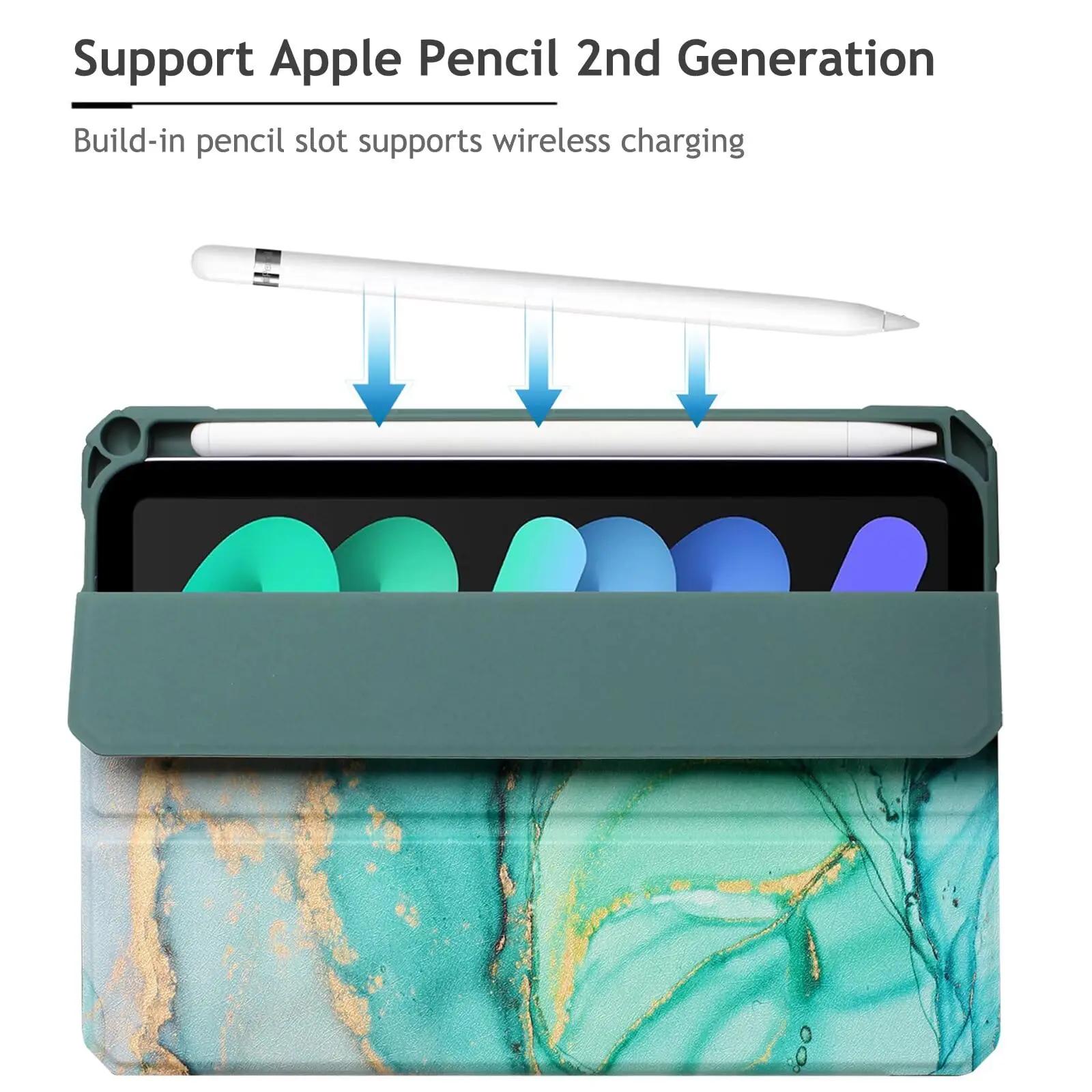 Fancity mint kunstnahast iPad mini 6 kaitsekott — trifold – kasutusnäide