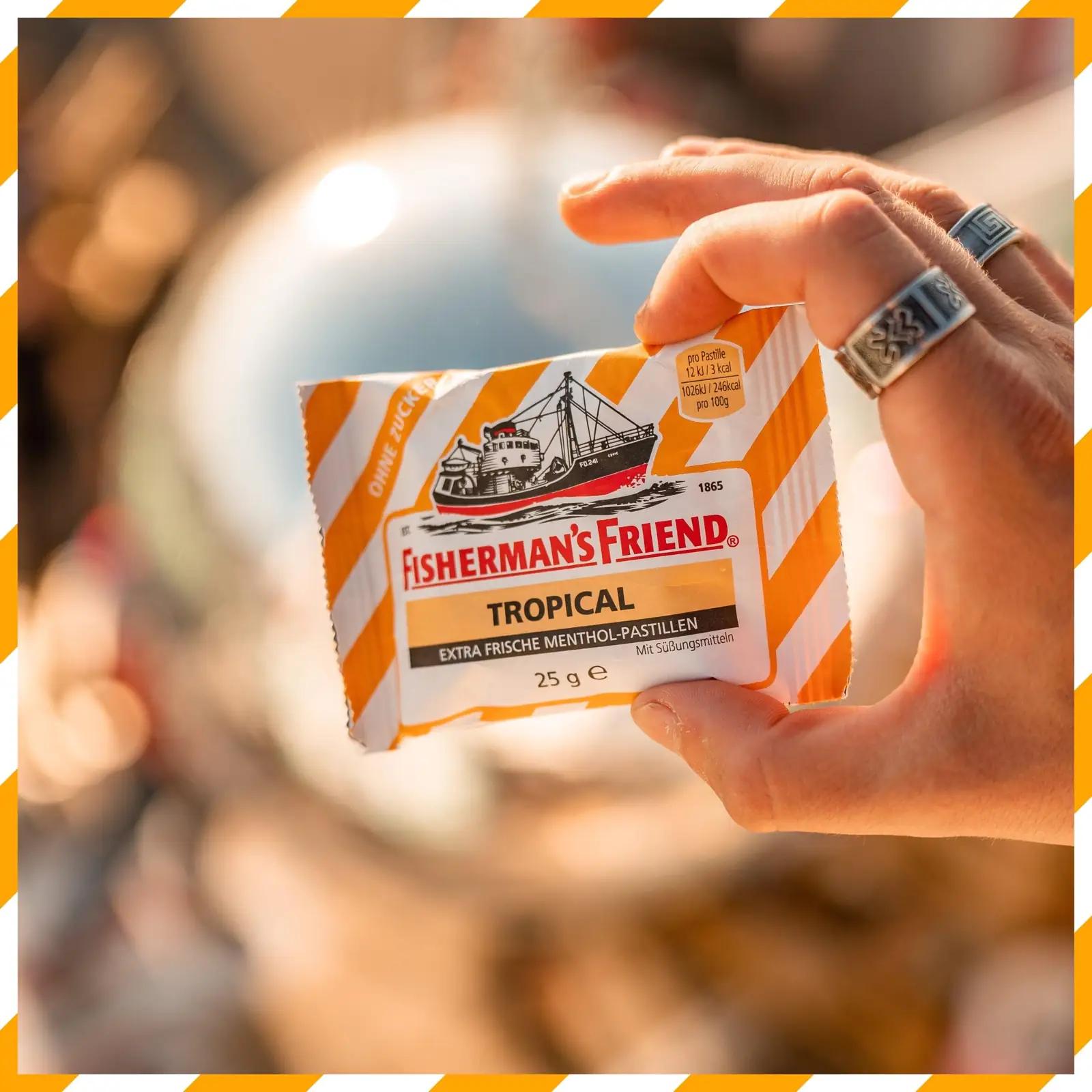 Fisherman’s Friend tropiiklikud kommid – suhkruvabad maitsed – lisavaade