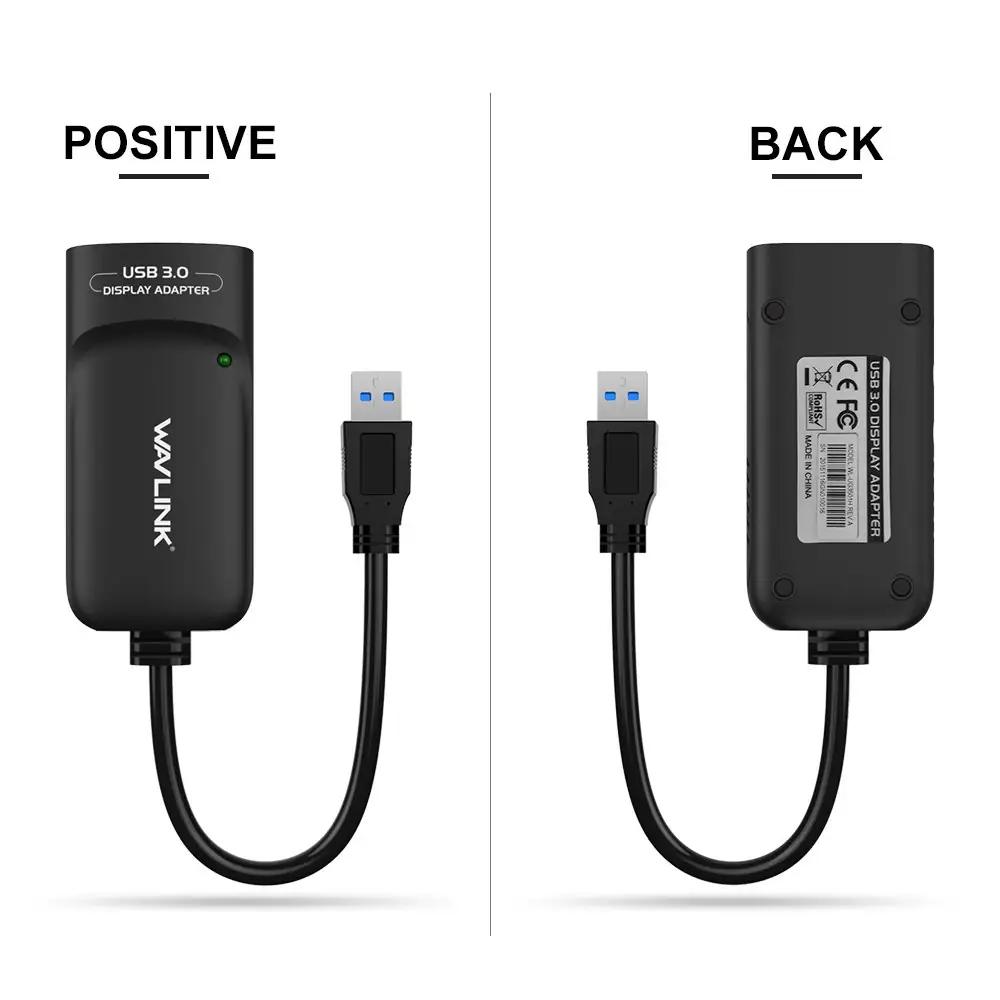 WAVLINK USB 3.0 HDMI adapter — õhuke väline kuvakaar – pilt 7