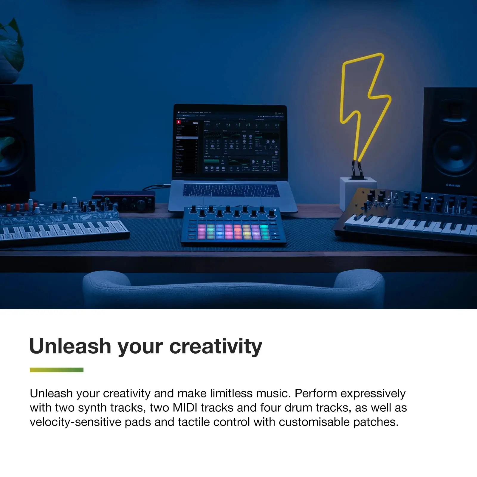 Novation groovebox: kerge süsinikkiust muusikaloome ja lavakõla – detailne vaade