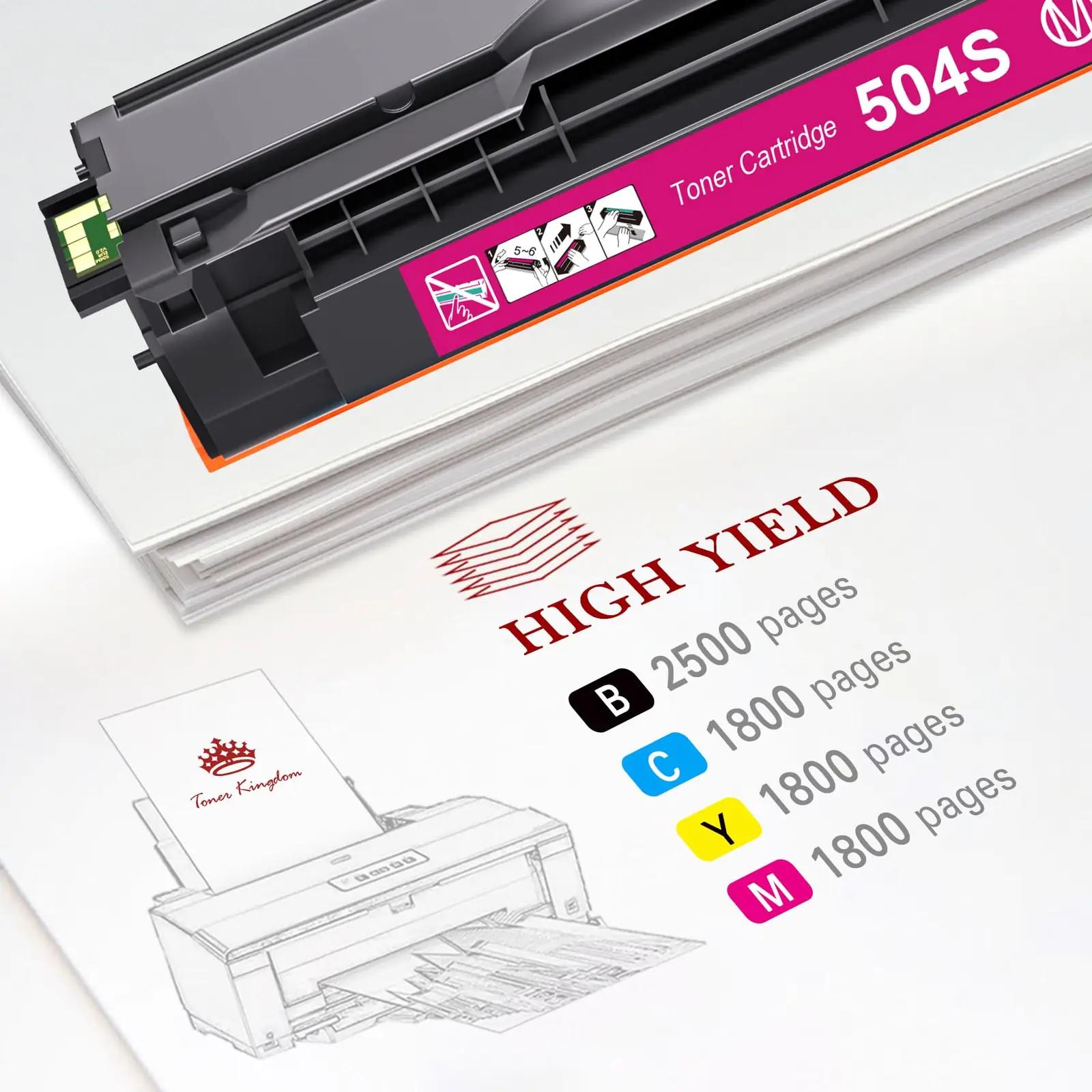 Toner Kingdom värvikas tintkomplekt — sobib Samsungi printeritele – pakend ja tarvikud