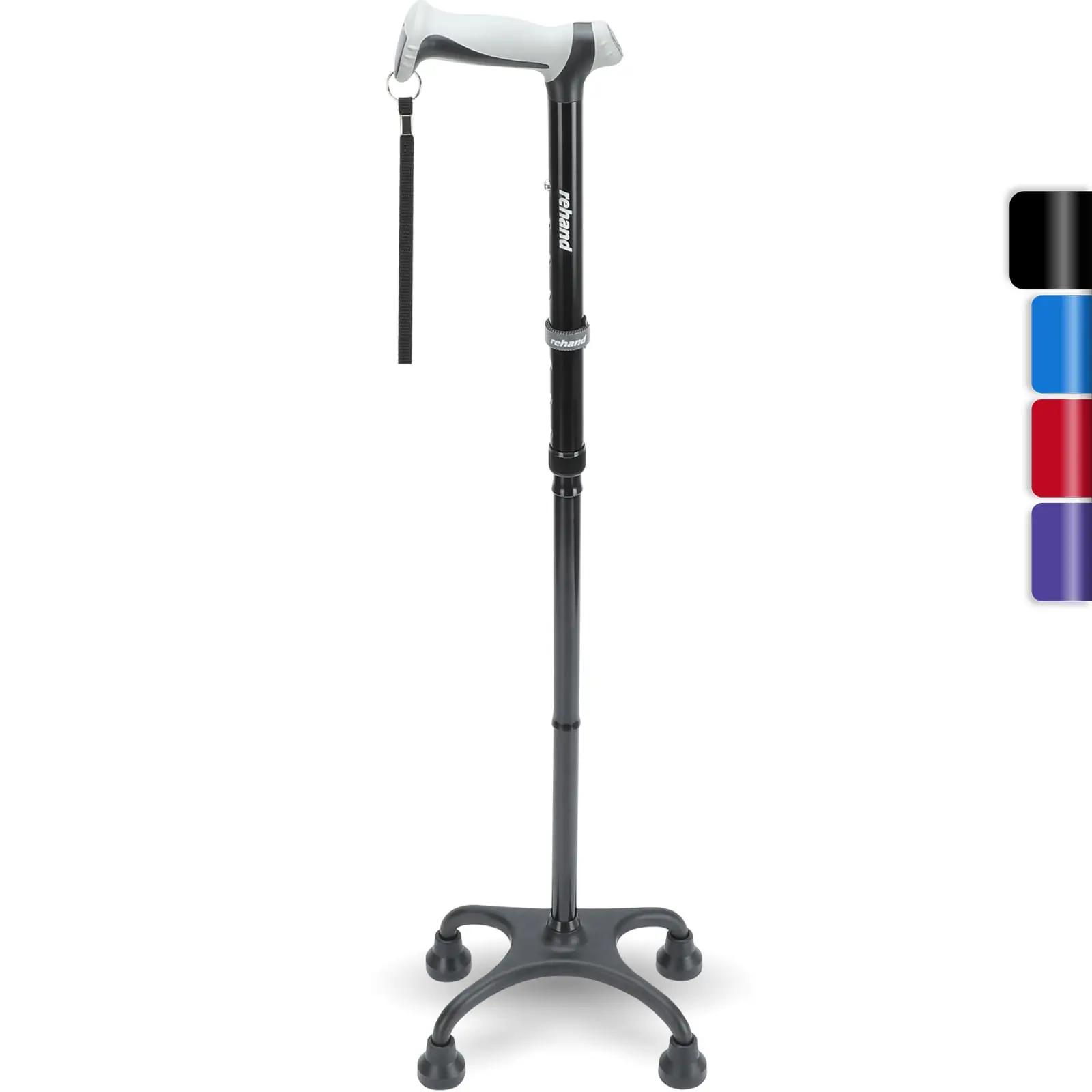 rehand ergonoomiline neljajalaline kõnni- ja toetuskepp