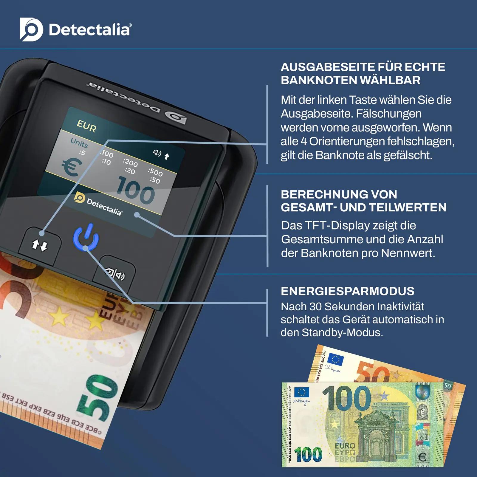 Detectalia rahatuvastaja D7T+ – usalduslik kontroll ja kink – pilt 8