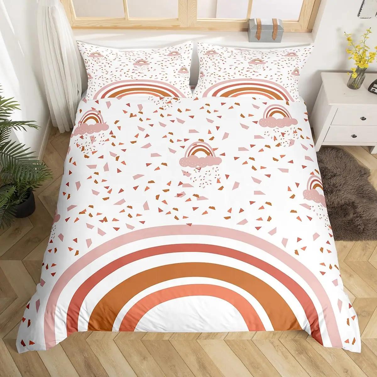 Homemissing pehme mikrofibrist voodipesu – värvikas 220×240