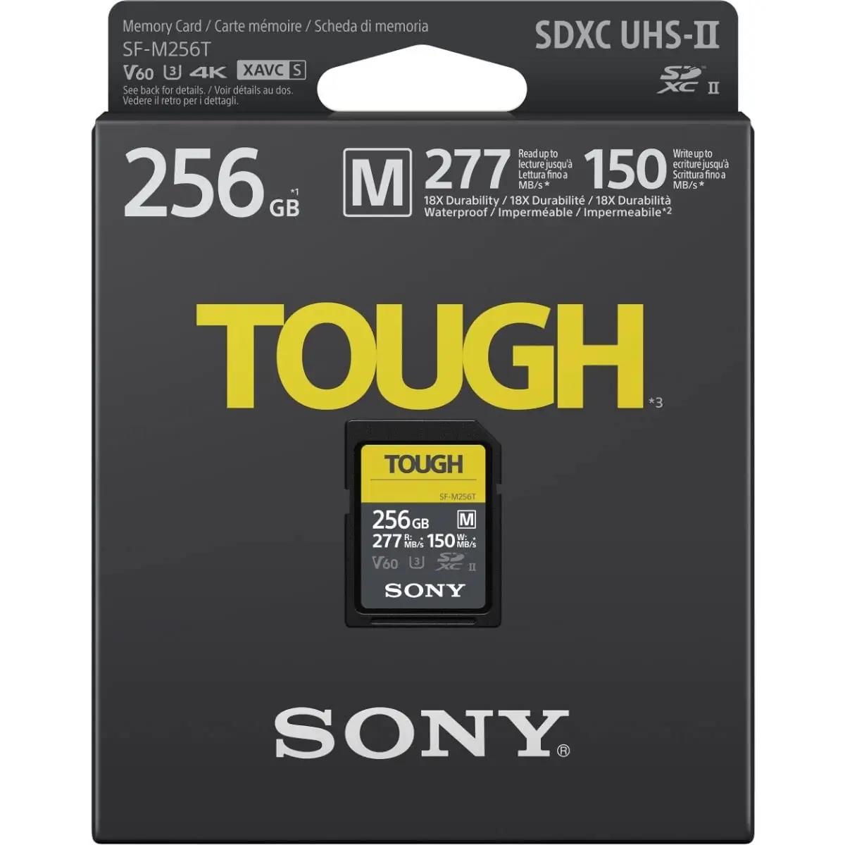 Sony vastupidav TOUGH 256GB SDXC – kiire ja veekindel – lisavaade
