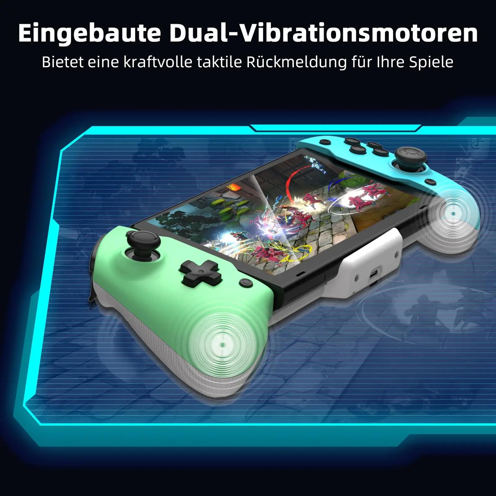 NexiGo ergonoomiline Switch-kontroller – käepärane mängukäepide – pakend ja tarvikud