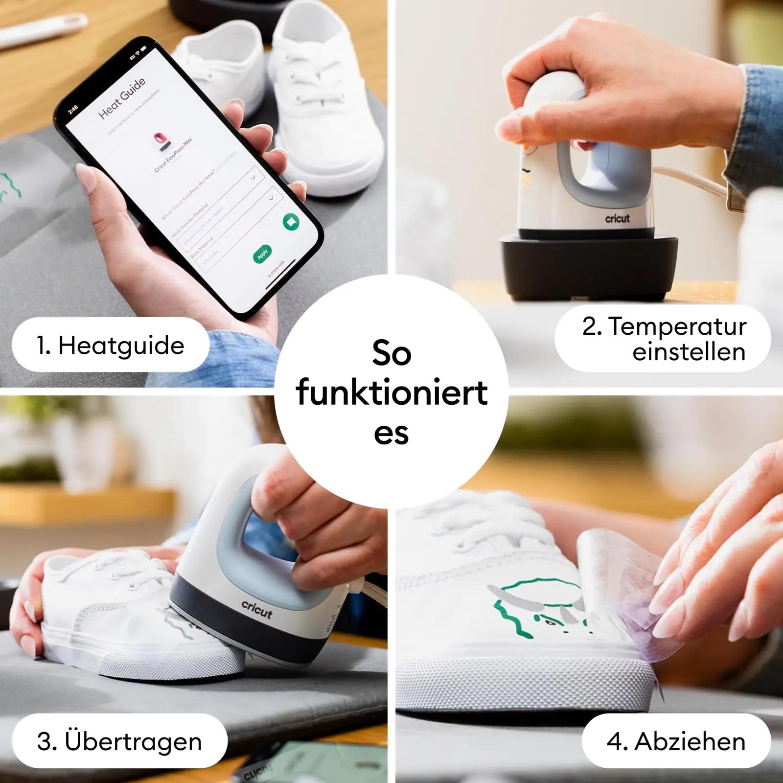 Cricut EasyPress Mini sinine väike press — ideaalne tekstiilile – pilt 9