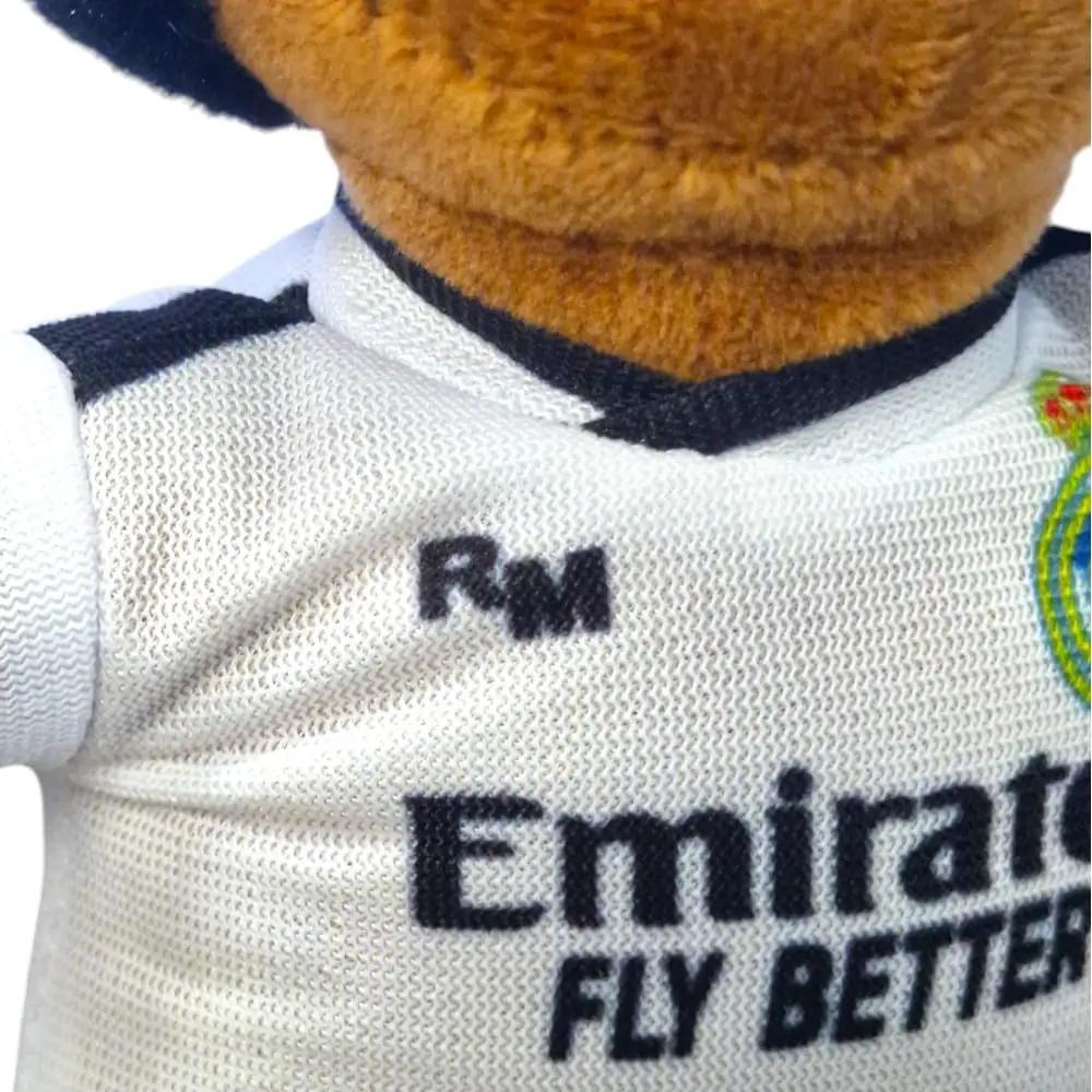 Real Madrid pehme fännikäpp 25 cm – kollektsiooni ese – pakend ja tarvikud