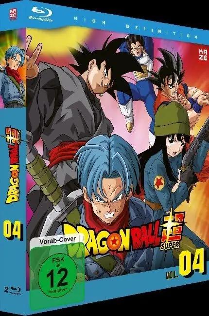 Crunchyroll Blu-ray: Dragonball Super Vol. 4 – kogumikfännile – pakend ja tarvikud