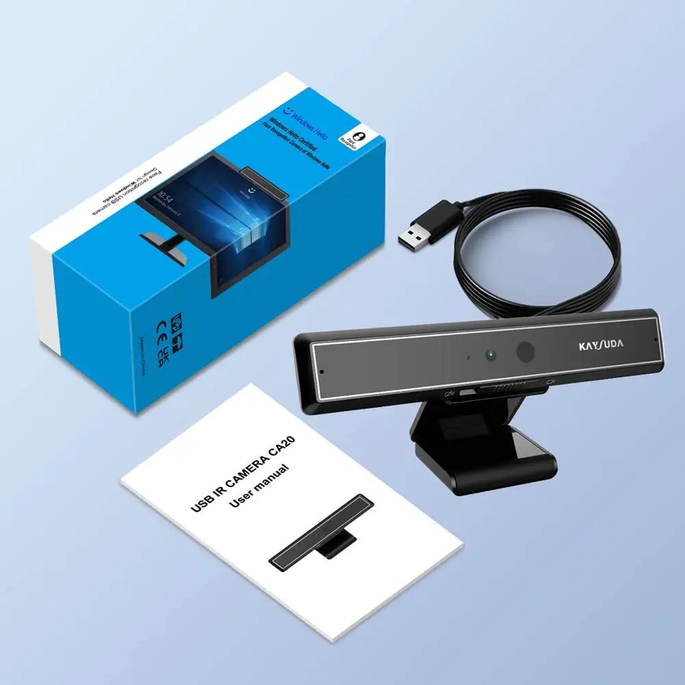 Kaysuda stiilne USB-veebikaamera CA20 – täpne näotuvastus ja HD – pilt 7