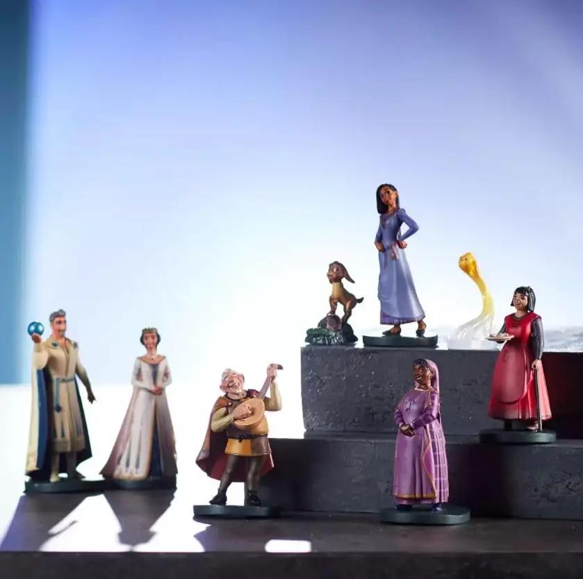 Disney Store värvikas PVC mängukomplekt lastele – detailne vaade