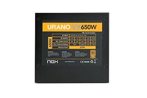 NOX XTREME PRODUCTS Urano VX 650W — vaikne ja usaldusväärne – pilt 8