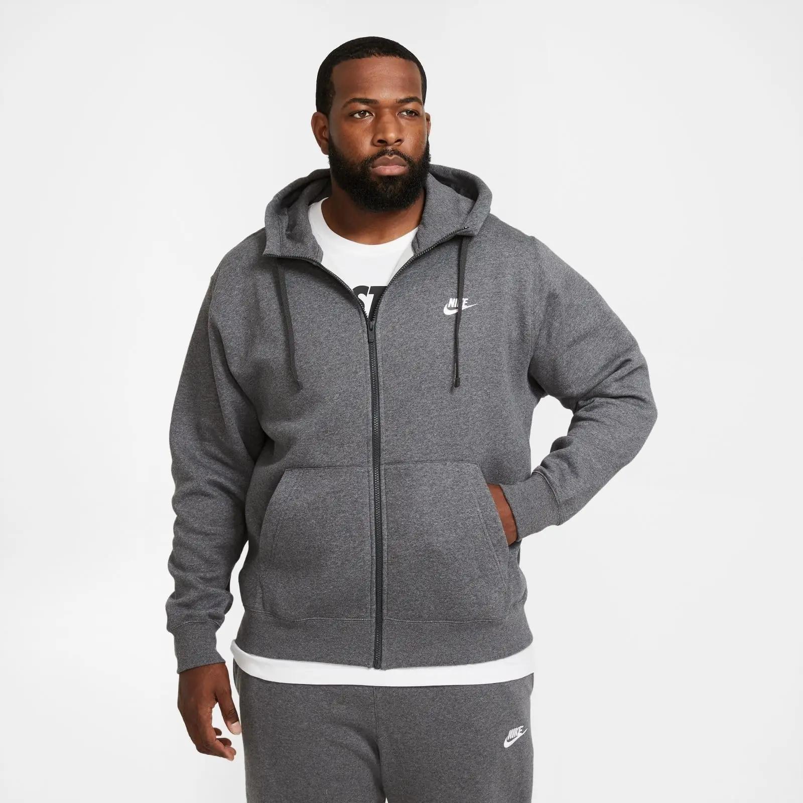 NIKE mugav puuvillane kapuutsiga dressipluus – Sobib igapäevaks – pilt 8