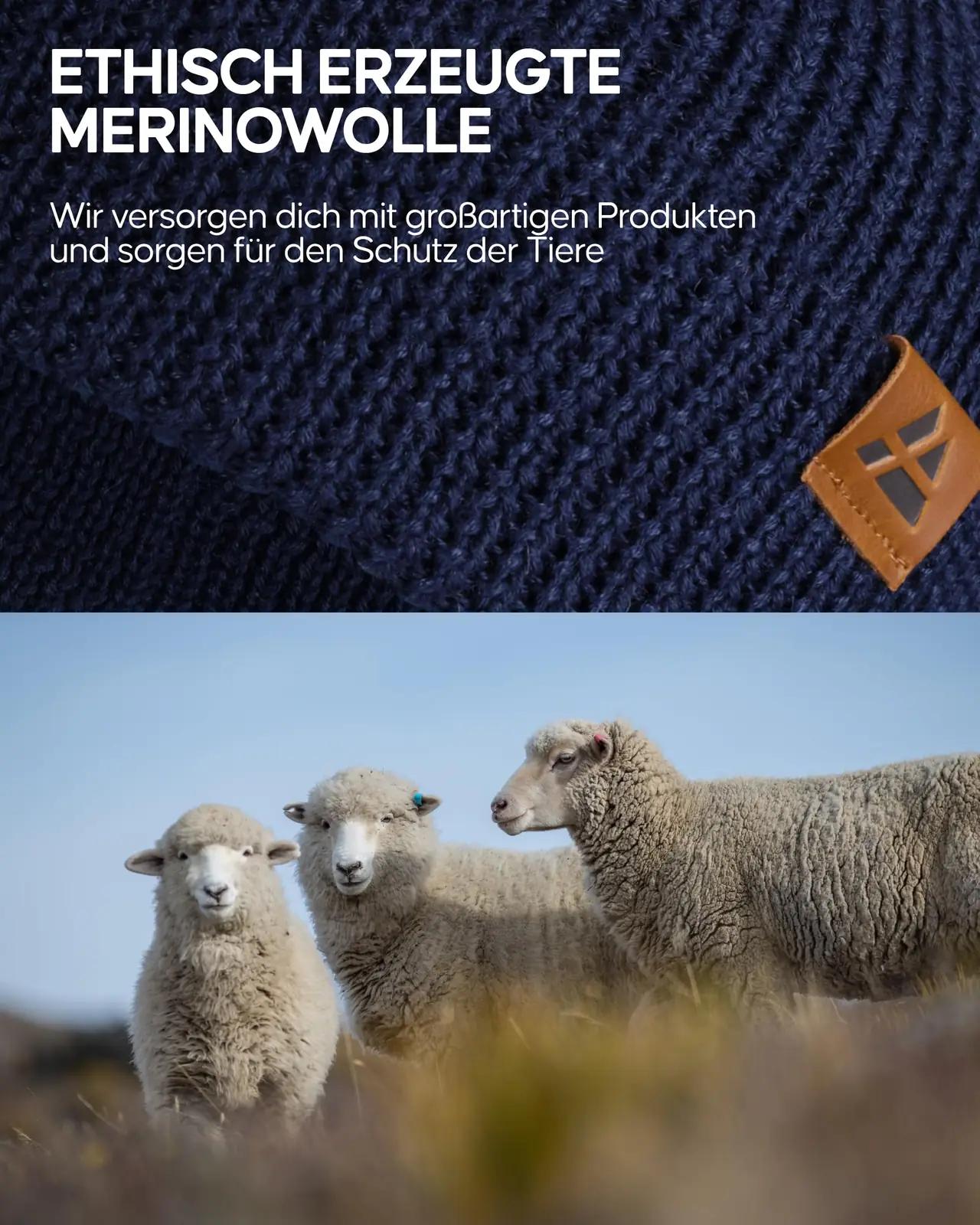 DANISH ENDURANCE meriinovillane talvemüts – soe ja veniv – lisavaade